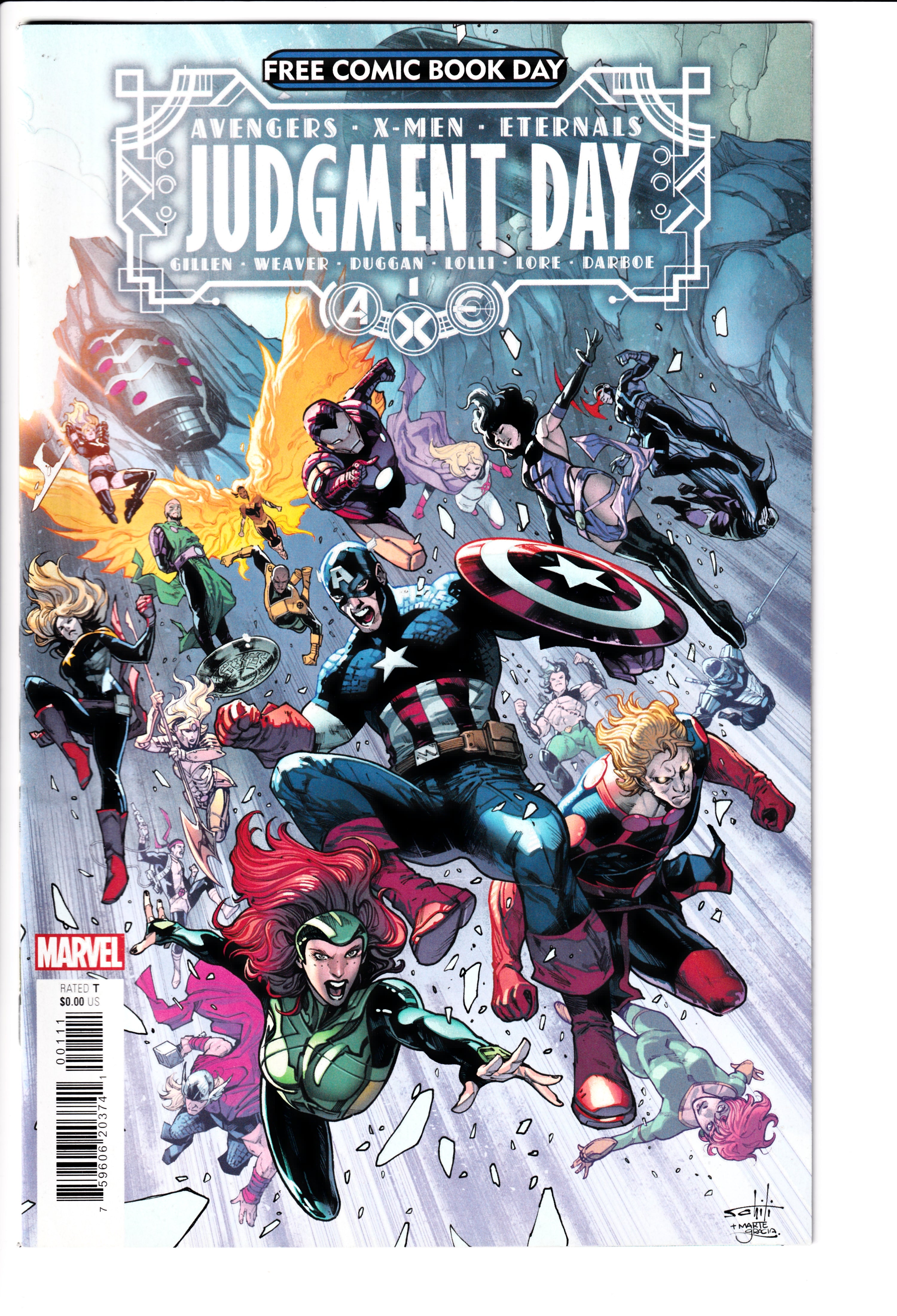 A.X.E Judgement Day FCBD 2022 NM (9.4) (2022)