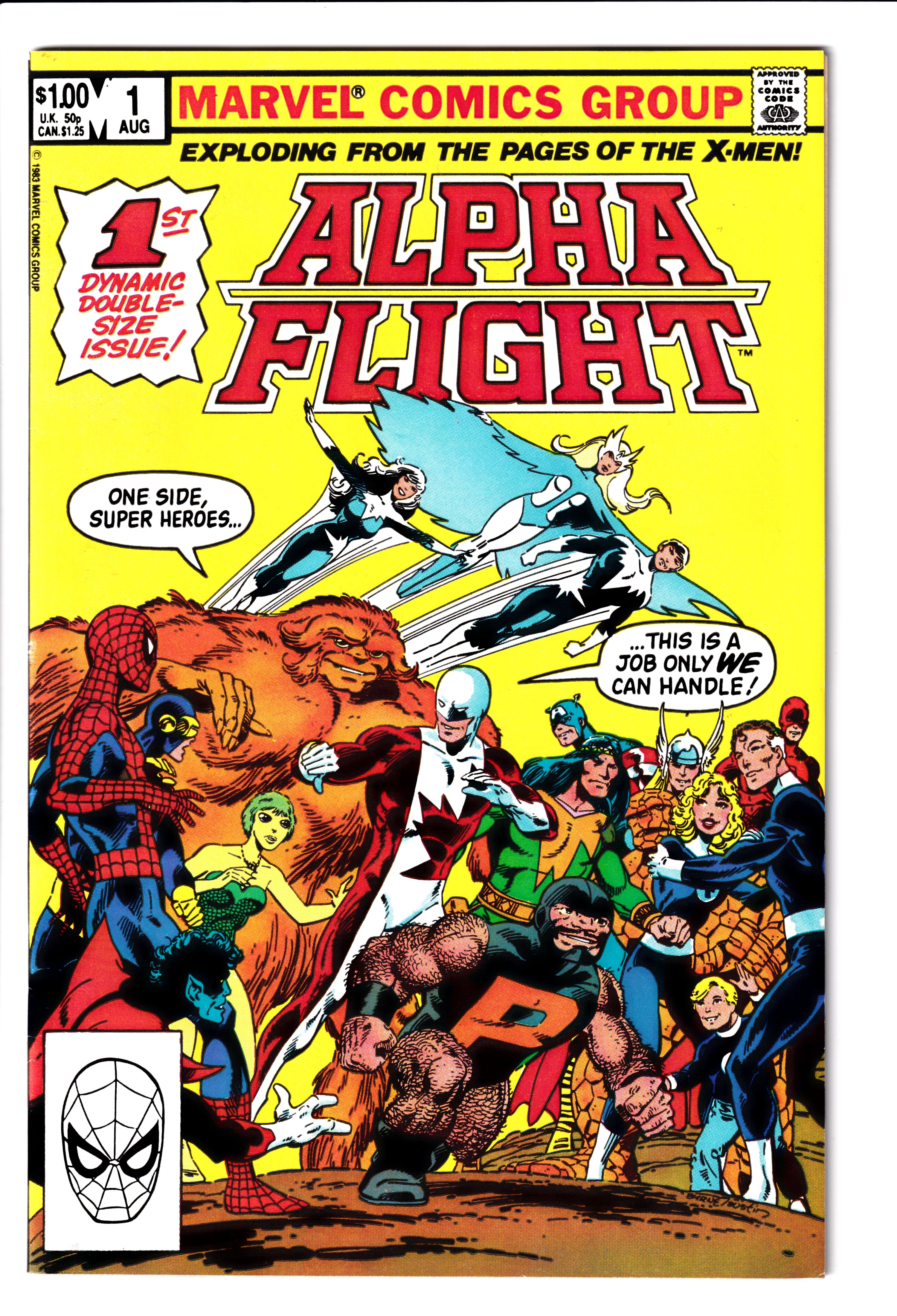 Alpha Flight #1 Direct NM (9.0) (1983)