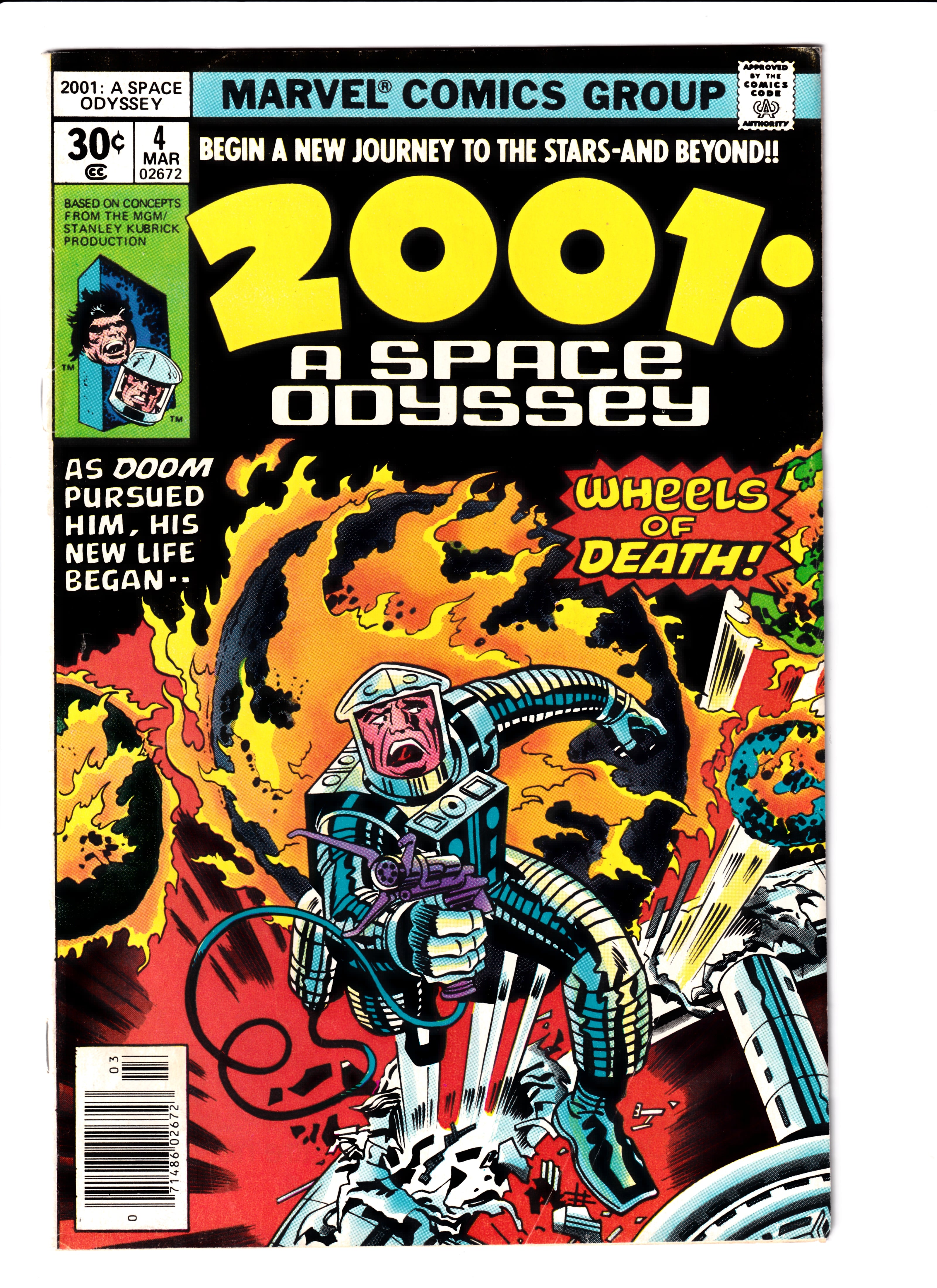 2001: A Space Odyssey #4 FN (6.5) (1977)