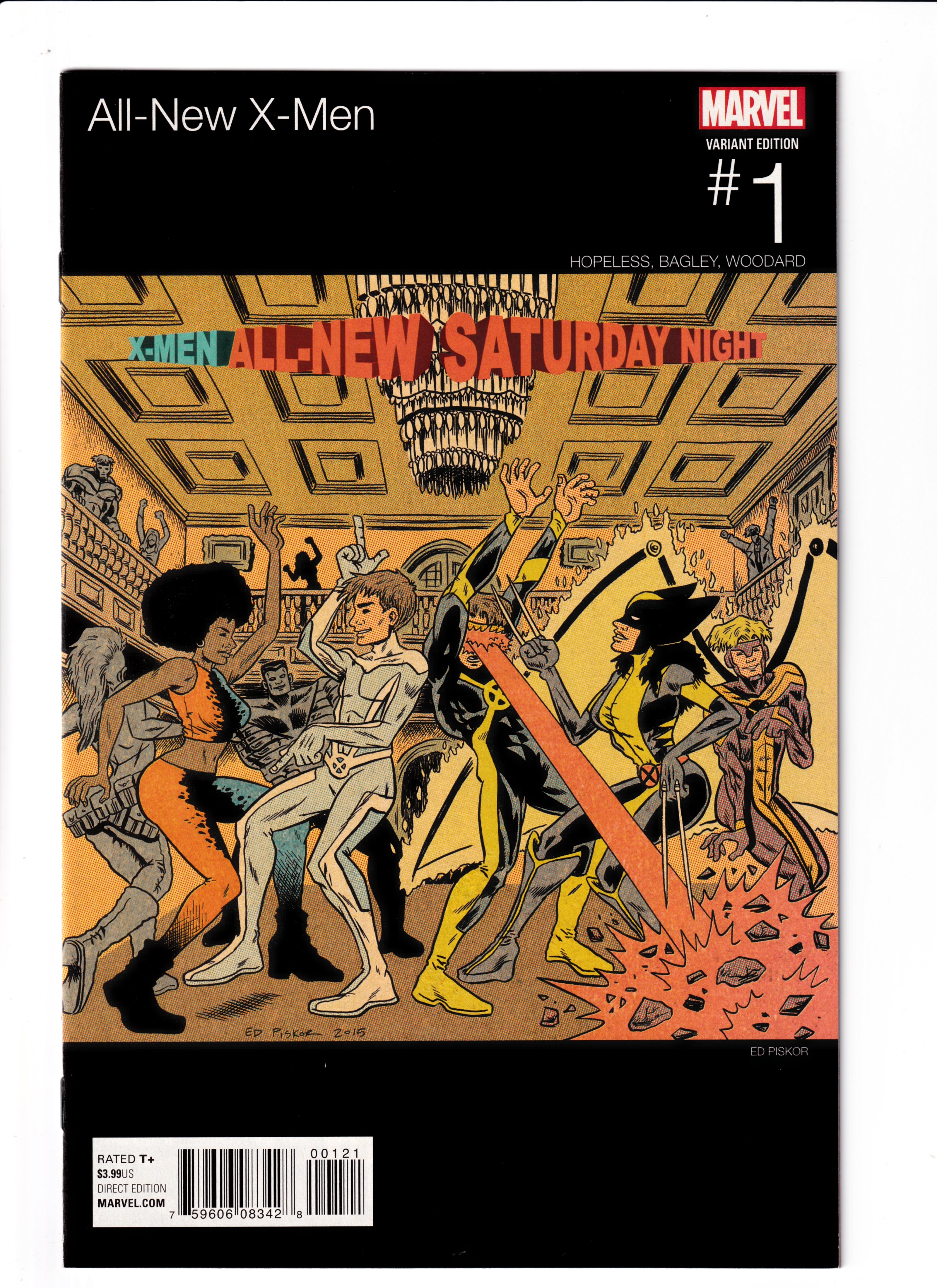 All New X-Men #1 Hip Hop Var NM (9.6) (2016)