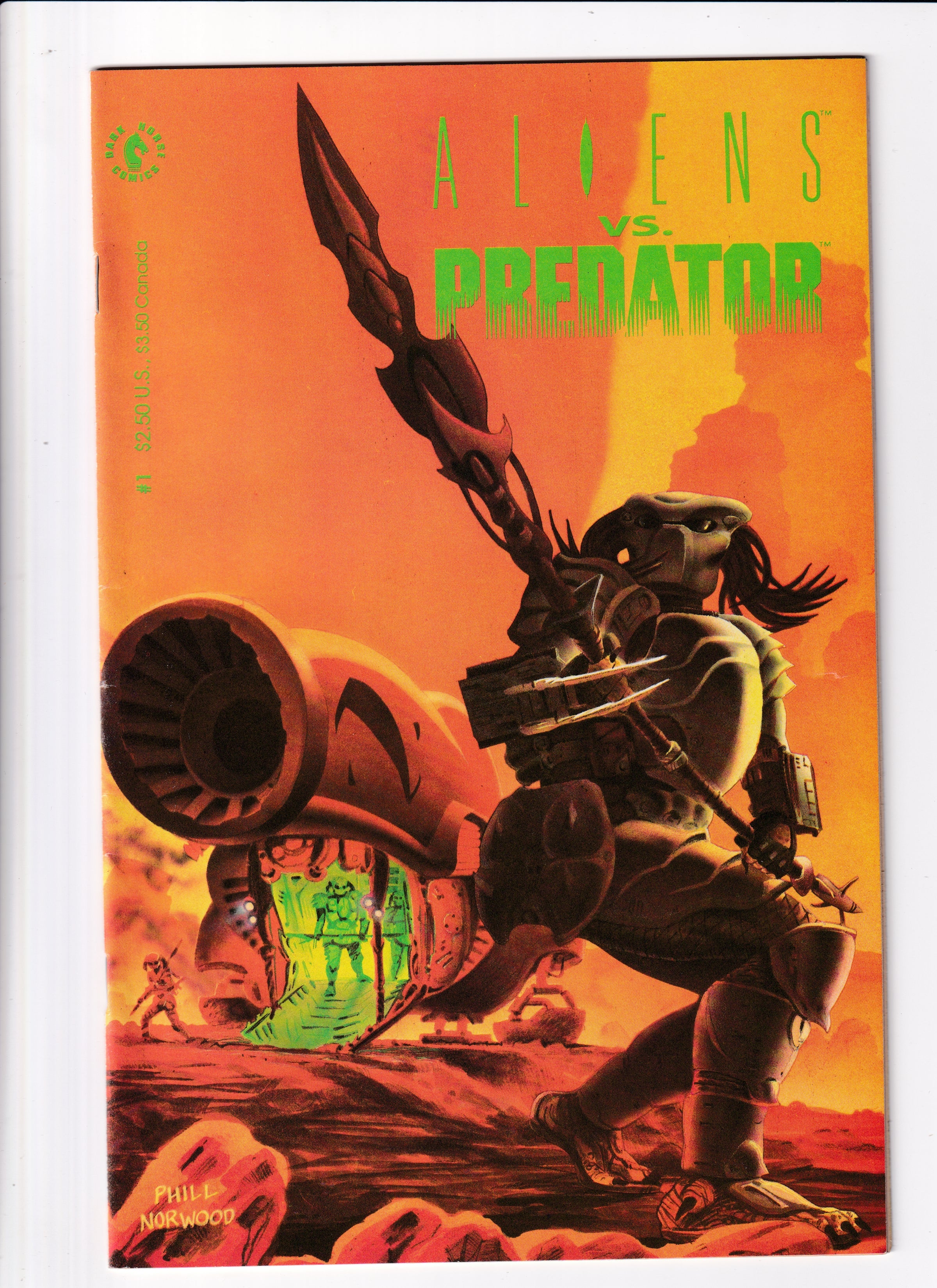 Aliens Vs Predator #1 NM (9.0) (1990)