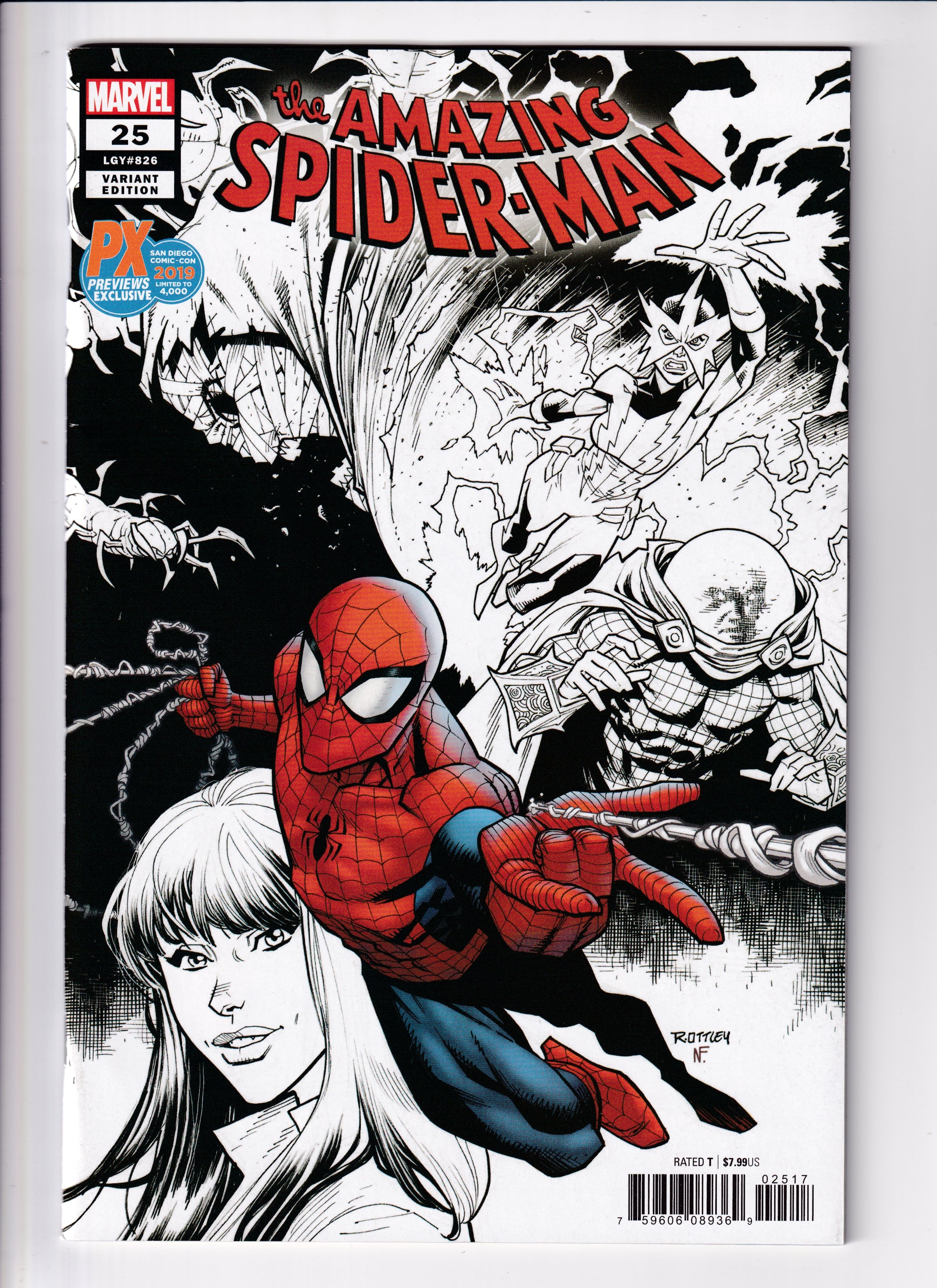 Amazing Spider-Man #25 PX Previews SDCC Exclusive NM (9.4) (2019)