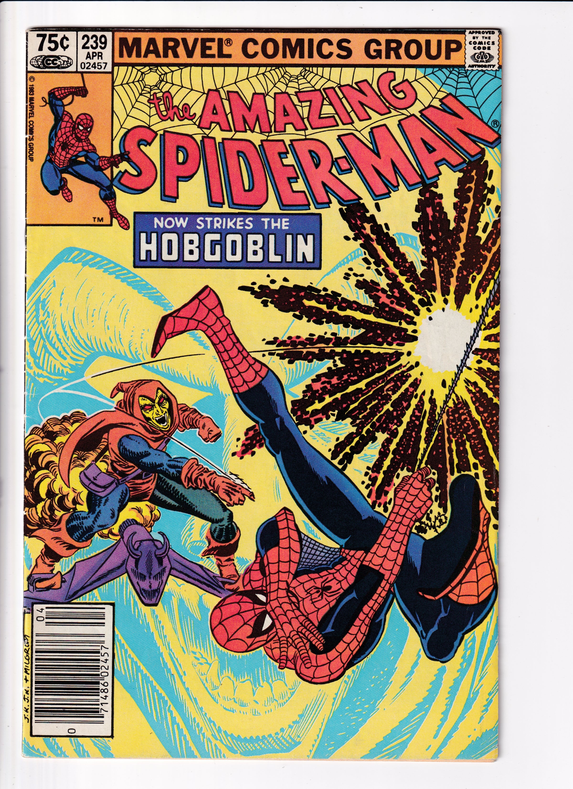 Amazing Spider-Man #239 Canadian Price Var FN (7.0) (1983)