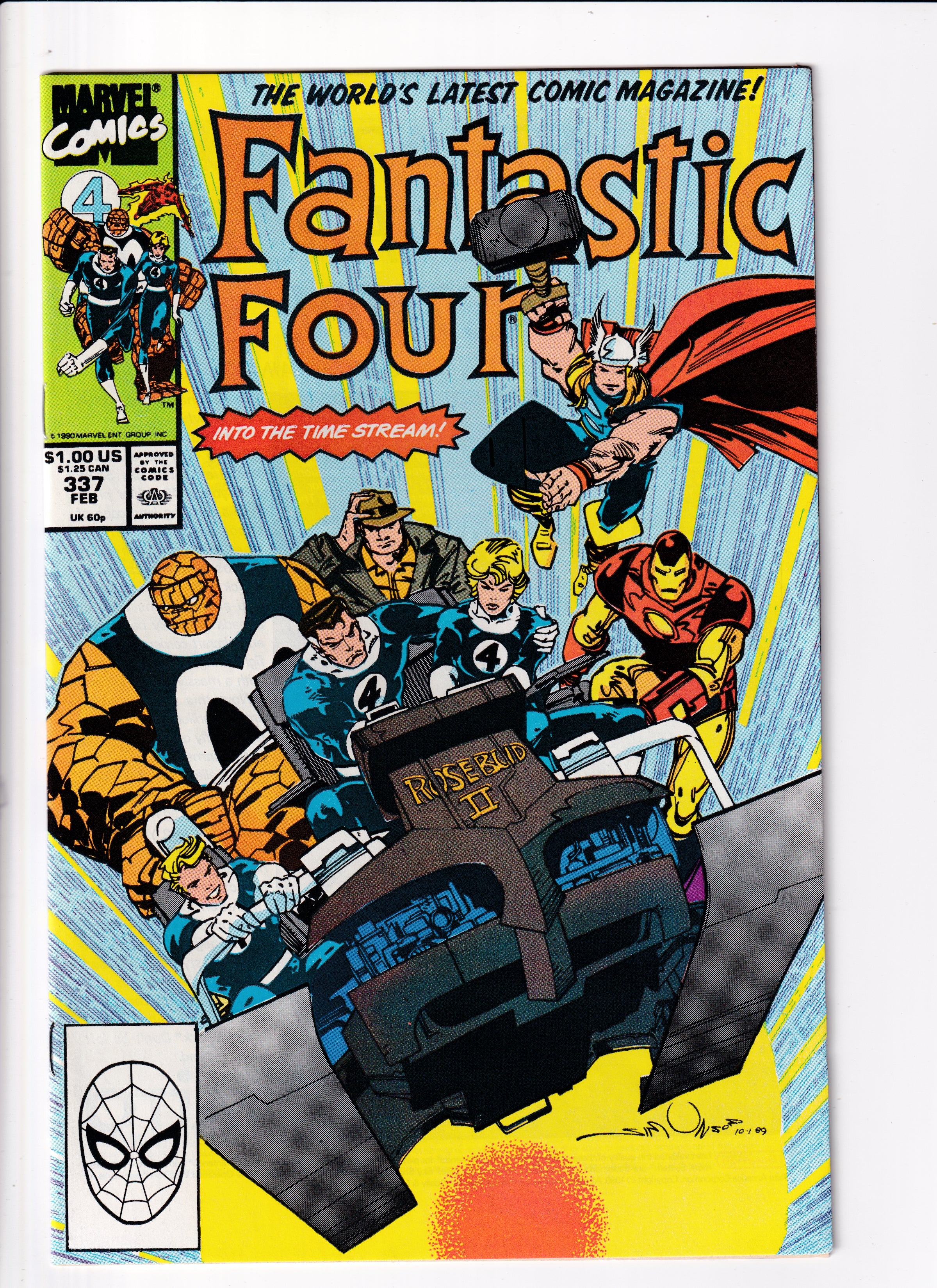 Fantastic Four #337 NM (9.2) (1990)