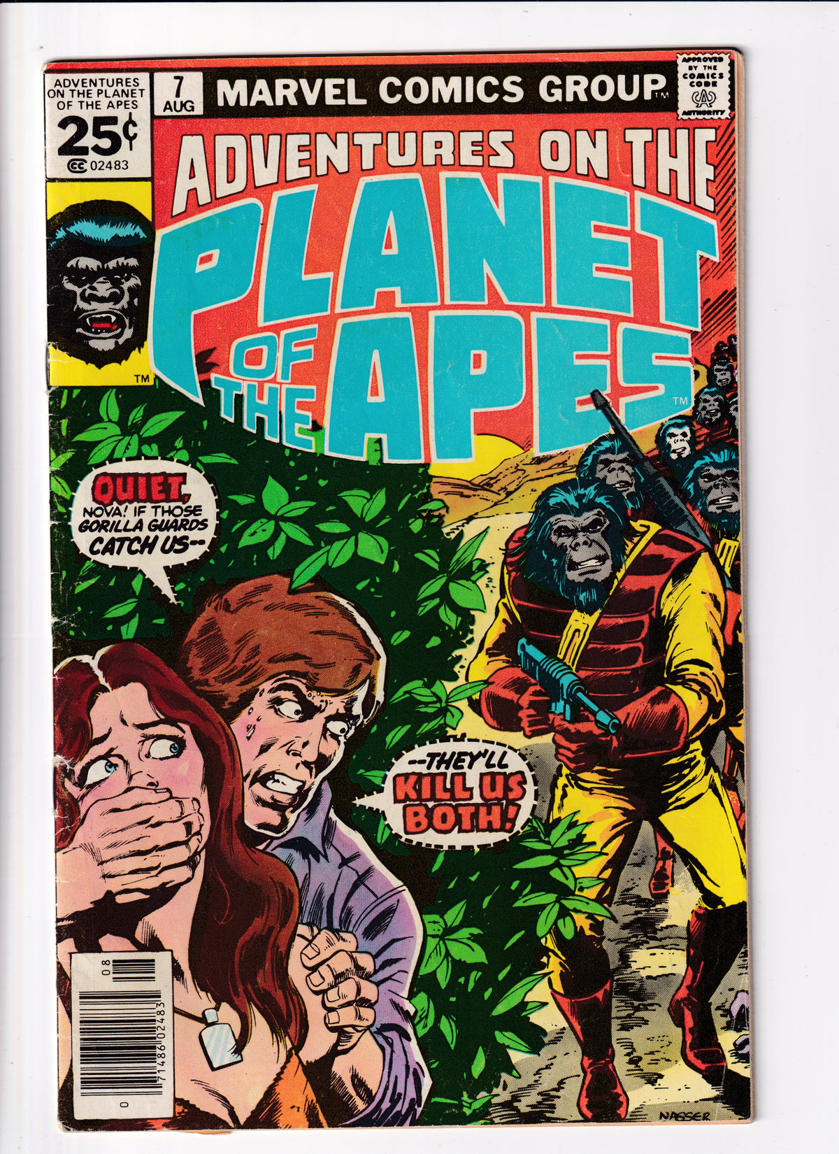 Adv. on The Planet of The Apes #7 FN (6.0) (1976)