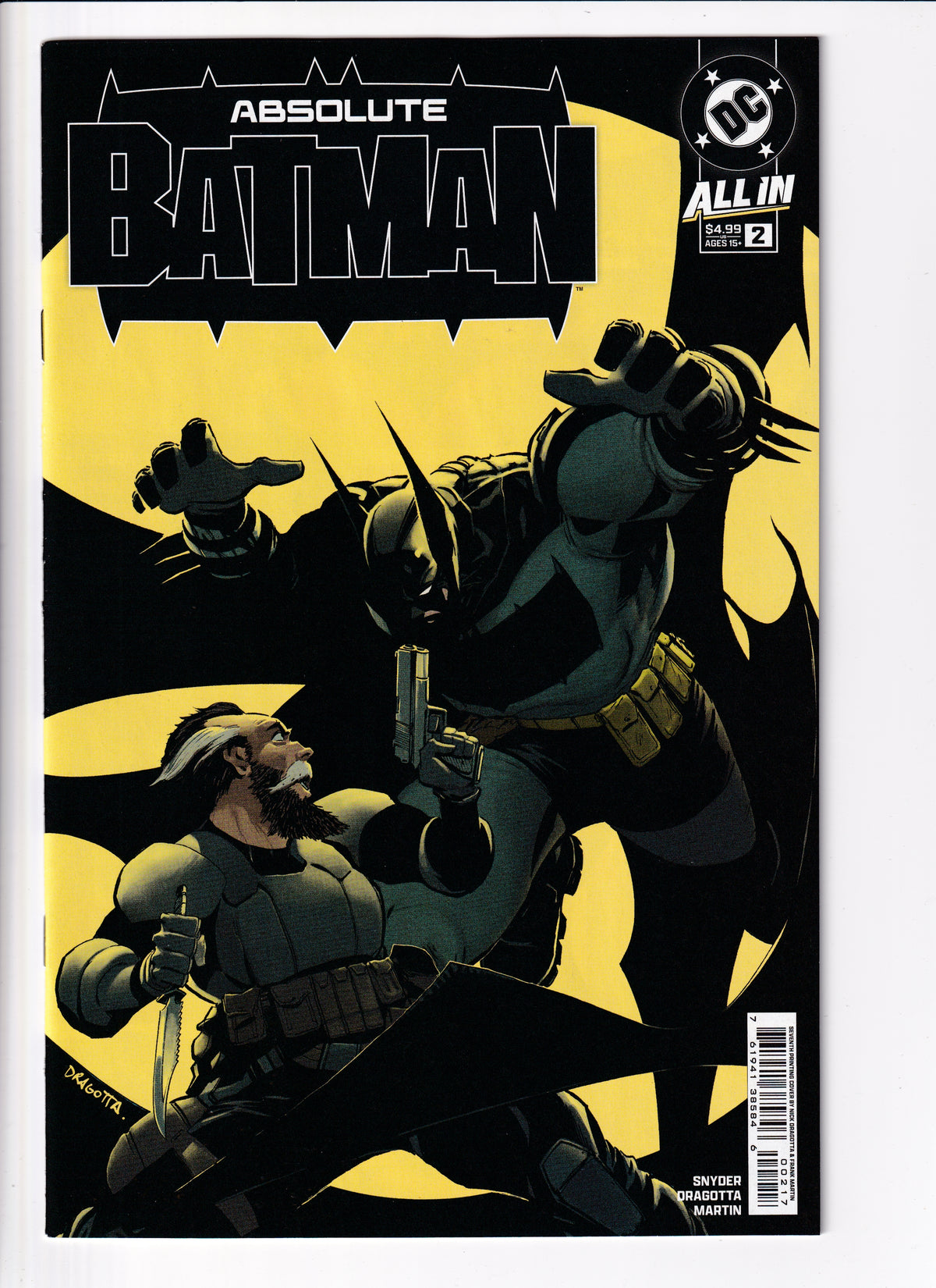 Absolute Batman #2 7th Print NM (9.6) (2026)