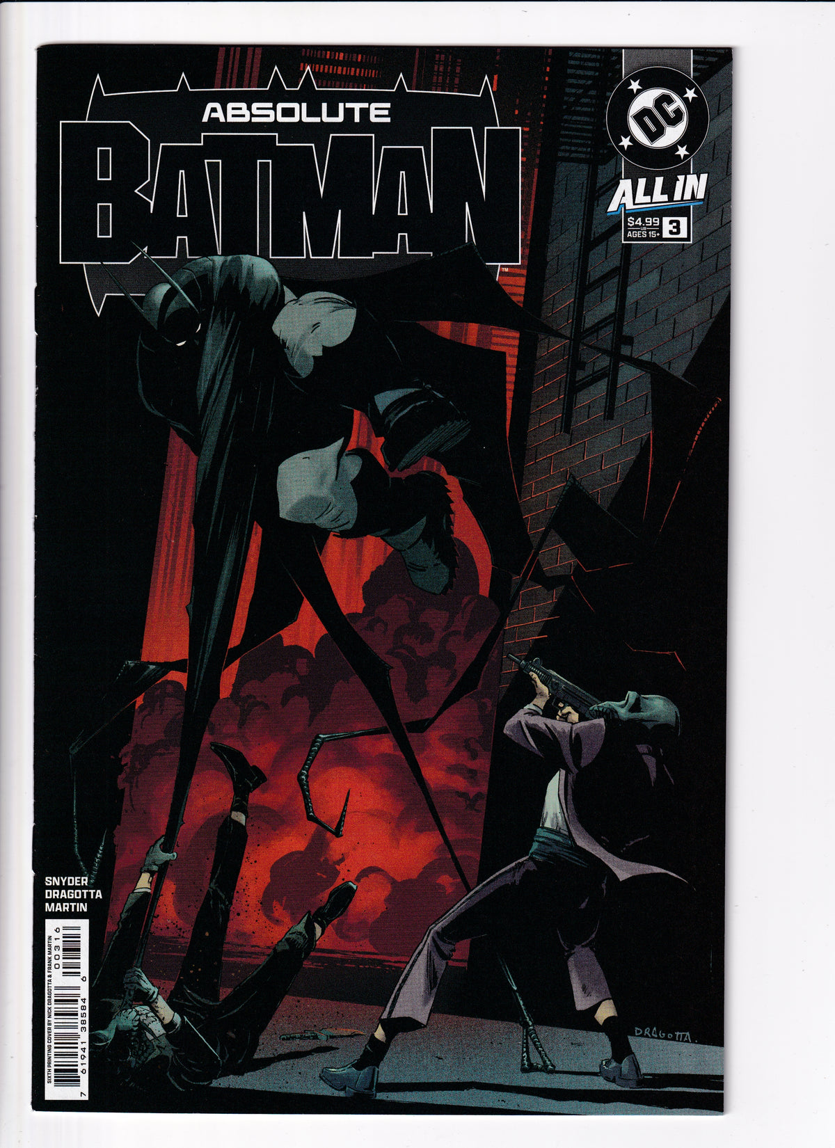 Absolute Batman #3 6th Print NM (9.6) (2026)