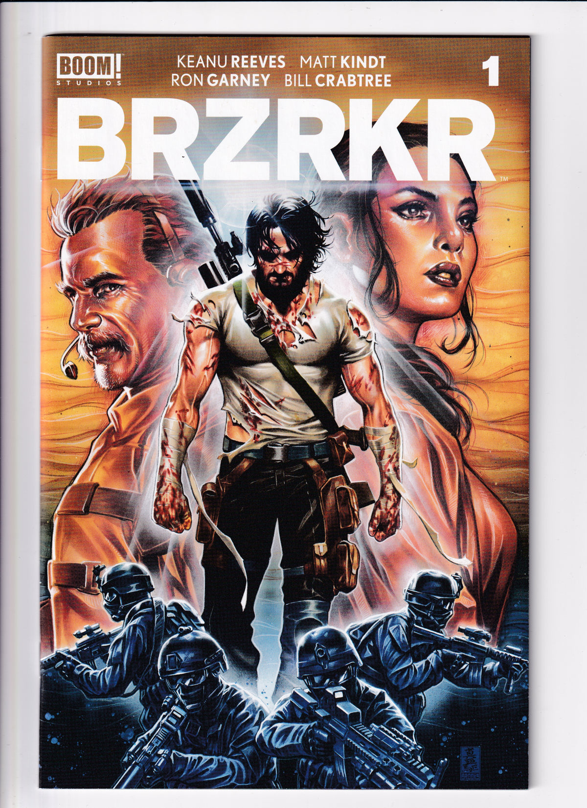BRZRKR #1 Variant NM (9.2) (2021)