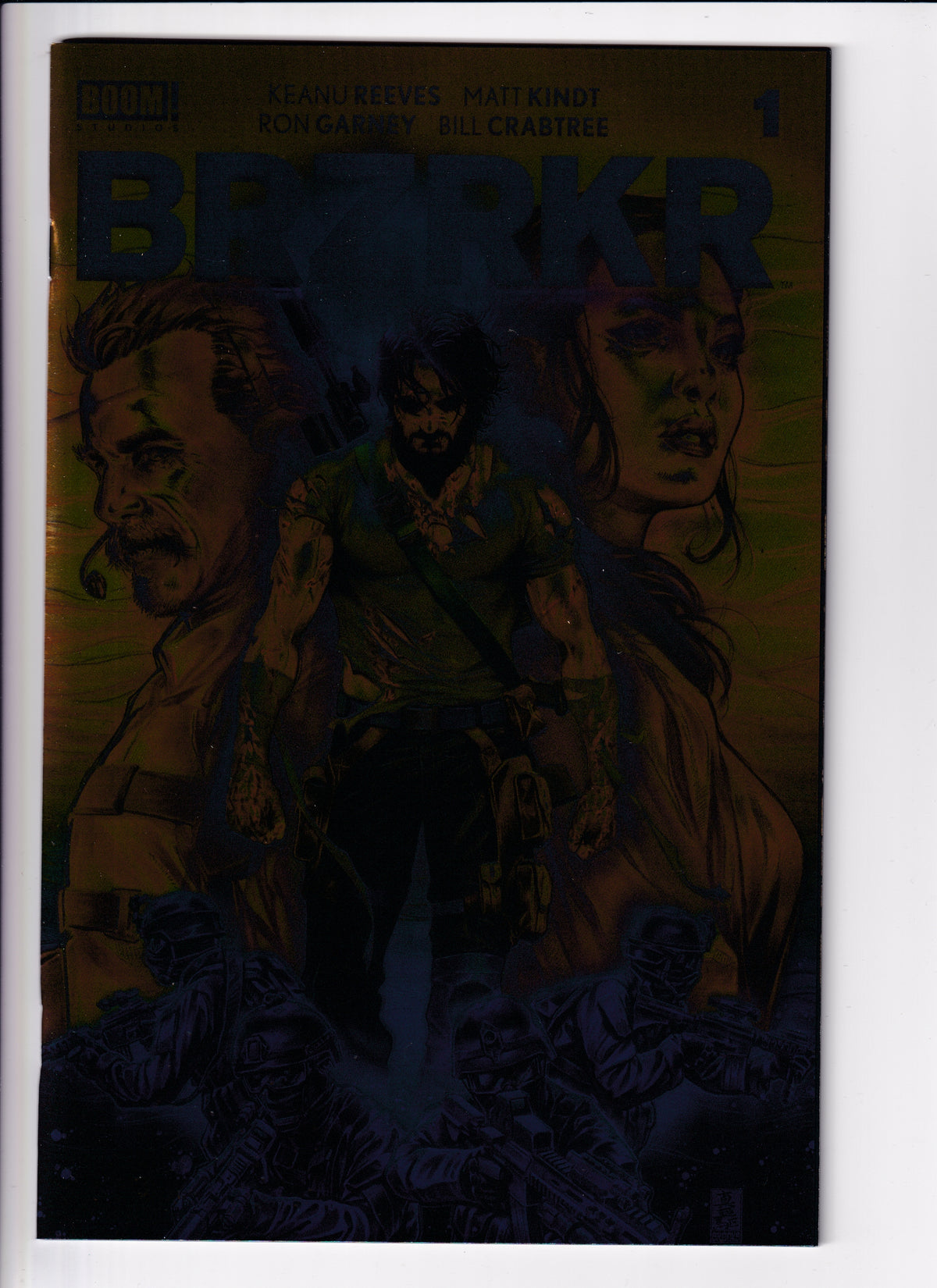 BRZRKR #1 Foil Brooks Var NM (9.6) (2021)