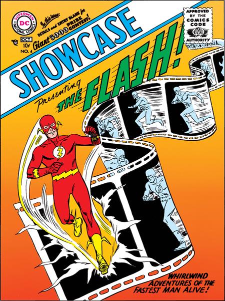 SHOWCASE #4 FACSIMILE EDITION CVR C CARMINE INFANTINO FOIL VAR