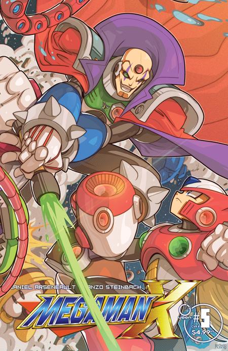 MEGA MAN X #5 (OF 5) CVR C JAMES RAIZ VAR