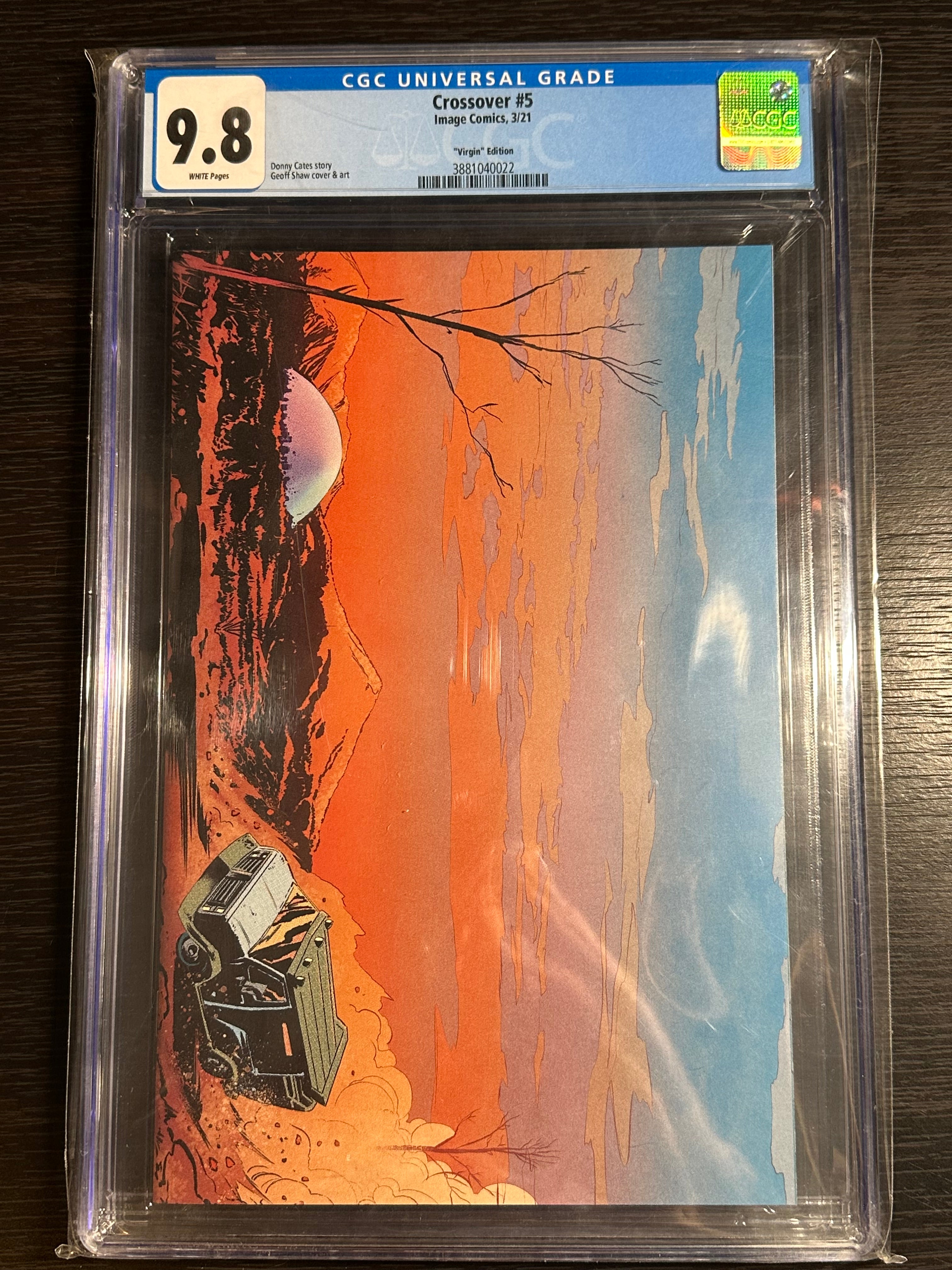 Crossover #5 Virgin Cover CGC 9.8 (2021)