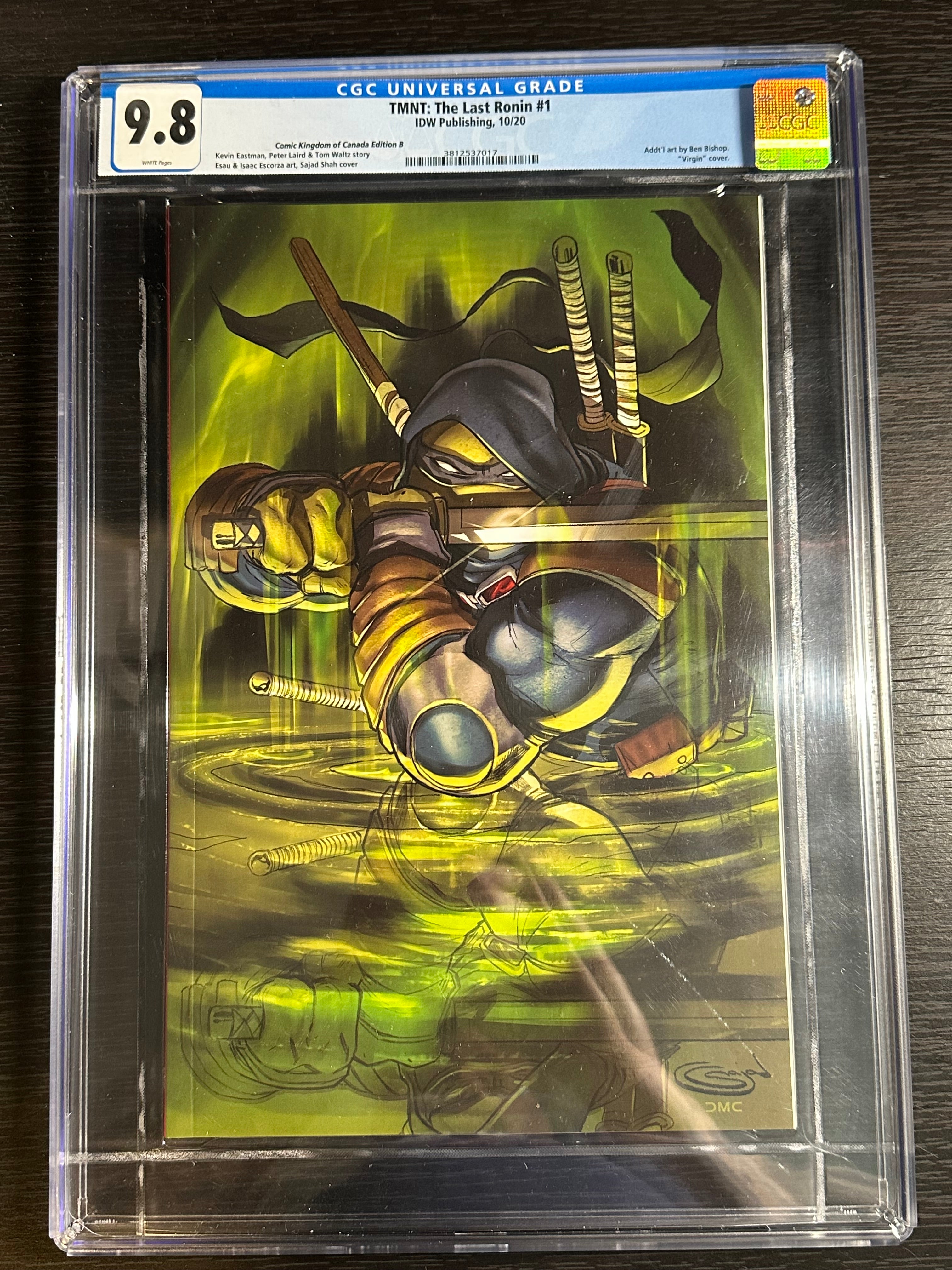 TMNT: The Last Ronin #1 Exclusive CGC 9.8 (2020)
