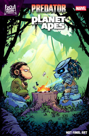 PREDATOR VS. THE PLANET OF THE APES #1 BEN OLIVER FOIL VARIANT