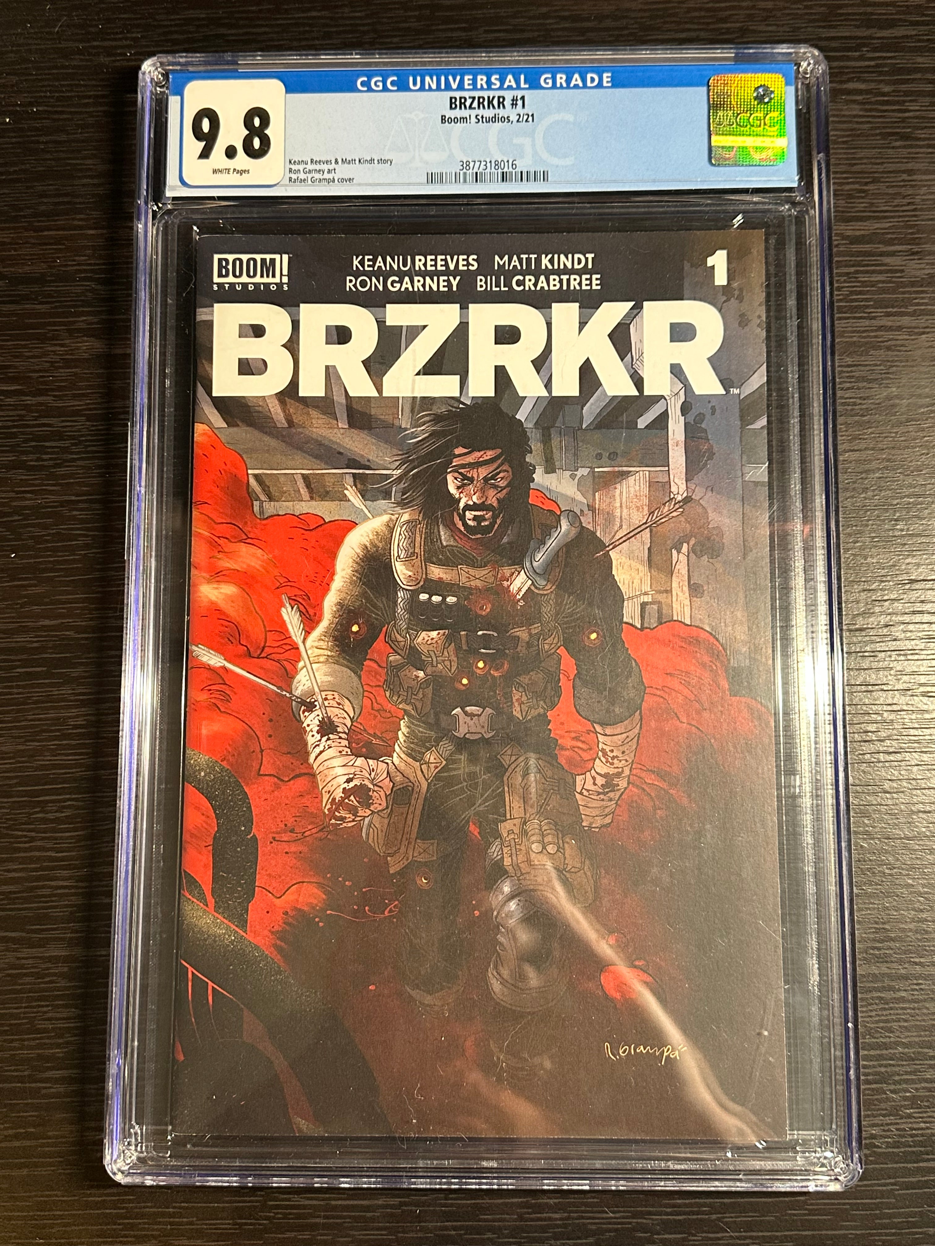 BRZRKR #1 CGC 9.8 (2021)