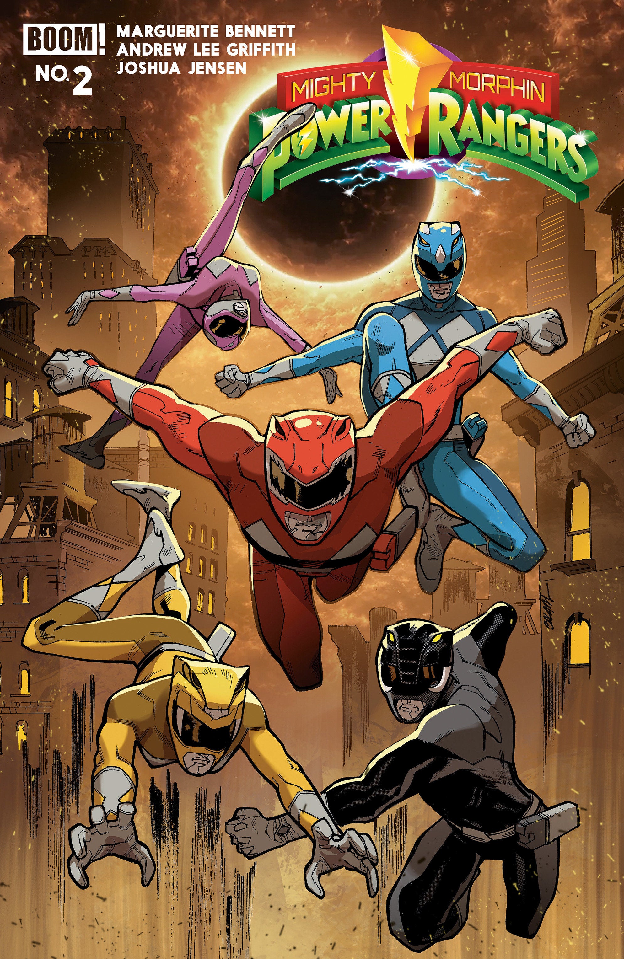 Mighty Morphin Power Rangers (2026) #2 A Main (Dressed, Balám)PRE-ORDER