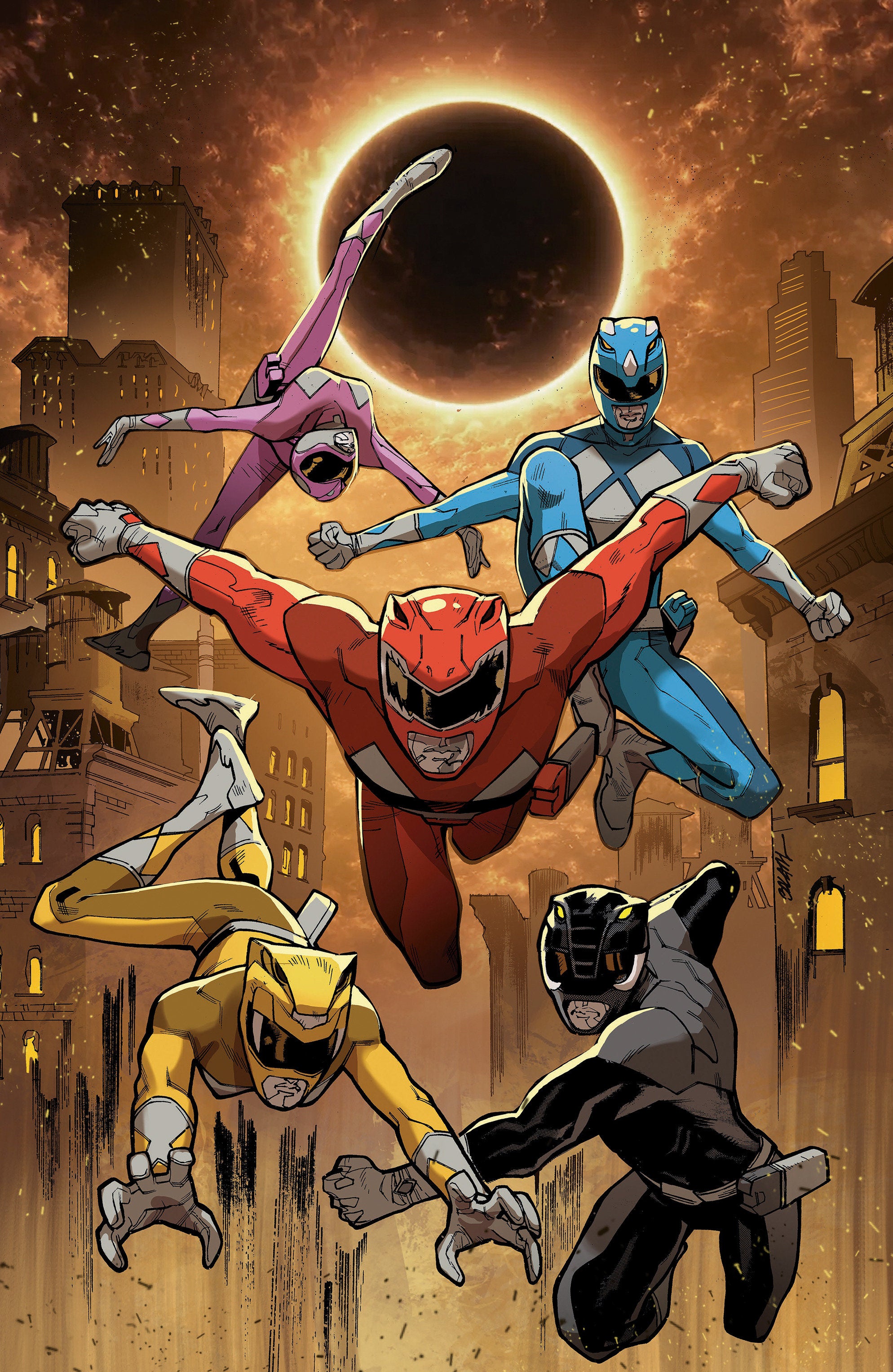 Mighty Morphin Power Rangers (2026) #2 E Foil Variant (Full Art, Foil, Balám)PRE-ORDER