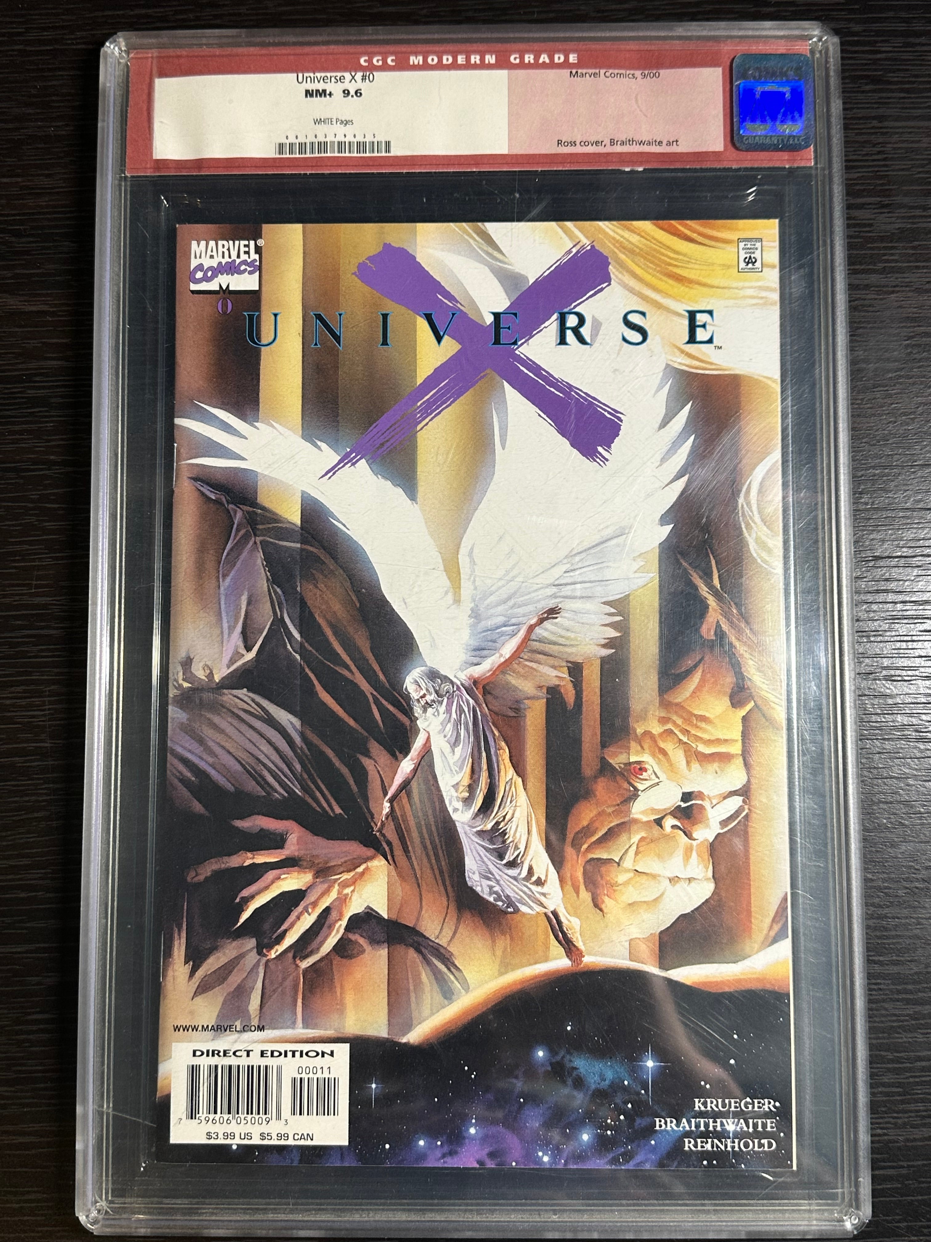 Universe X #0 CGC 9.6 (2000)