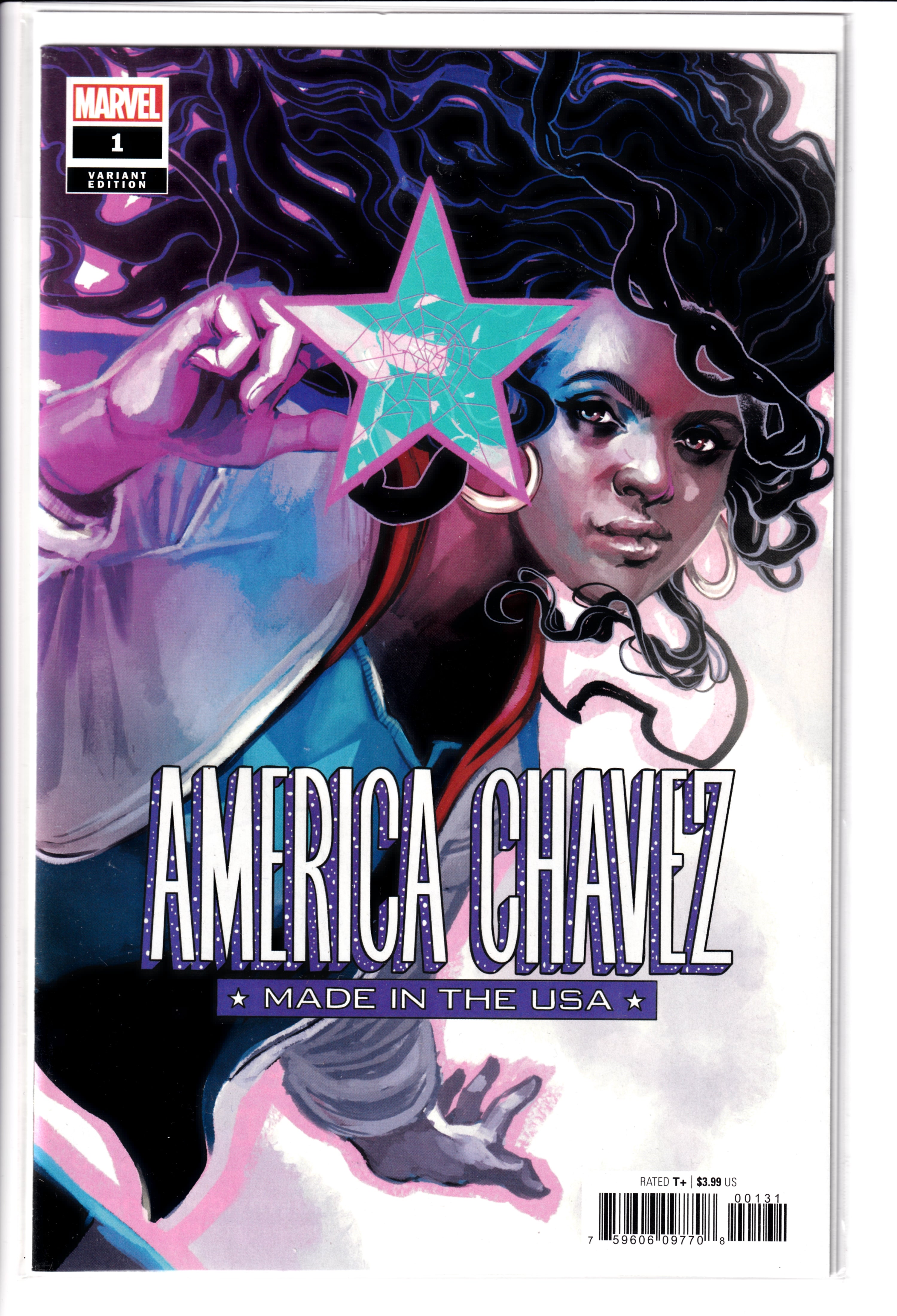 America Chavez #1 Hans Var NM (9.8) (2021)