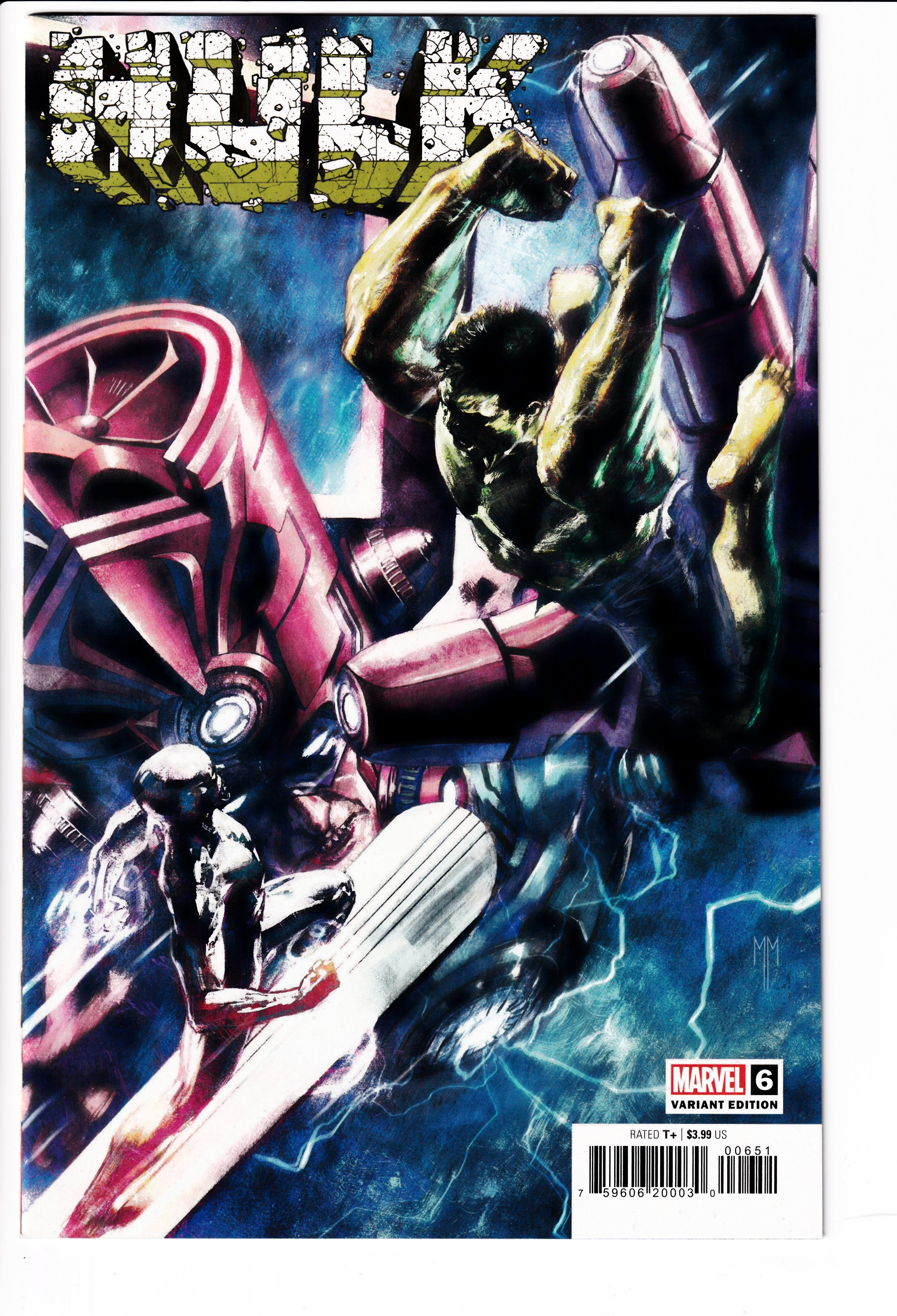 Hulk #6 1:25 Retailer Incentive NM(9.8) (2022)