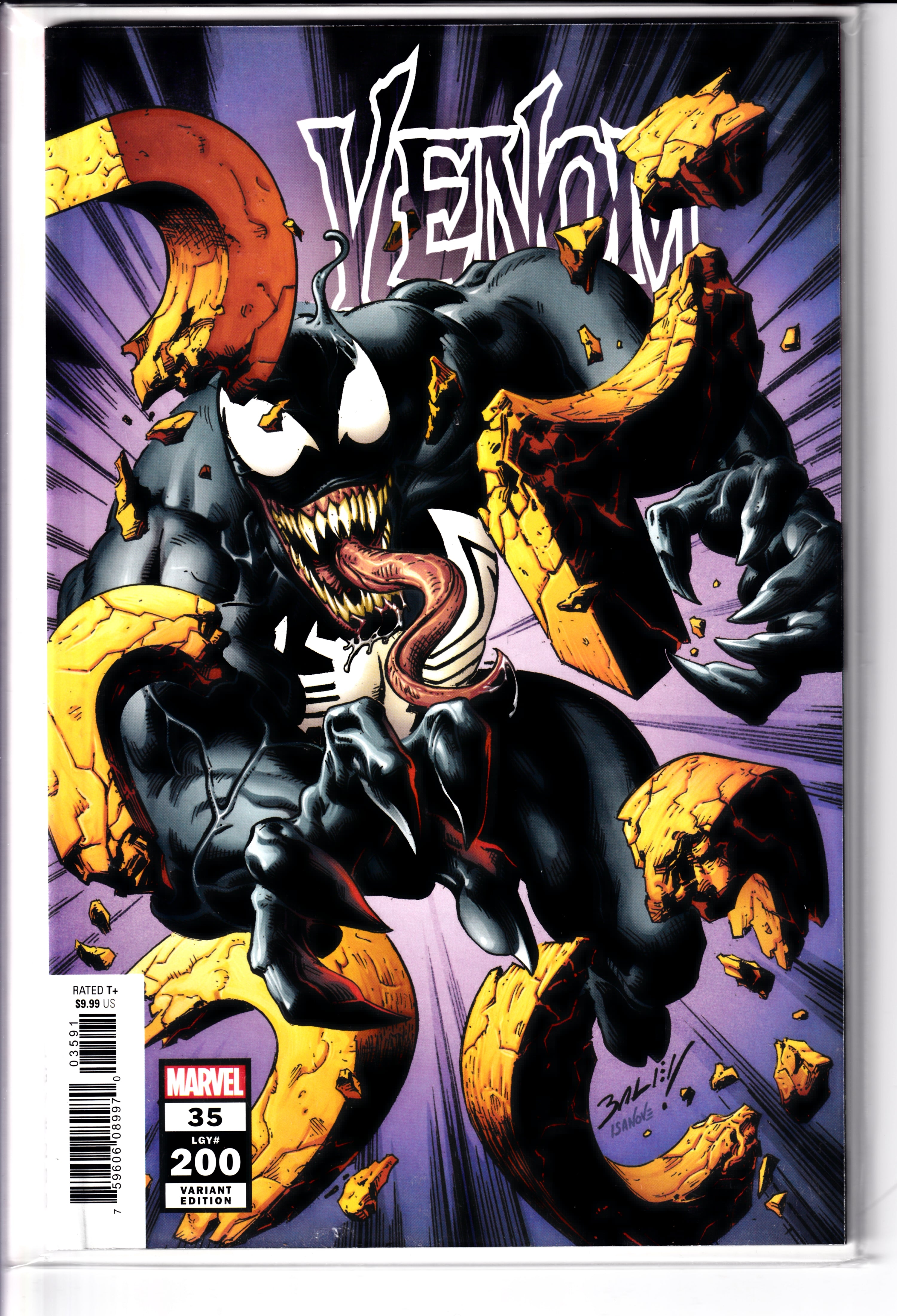 Venom #35 NM Bagley Var (9.8) (2021)