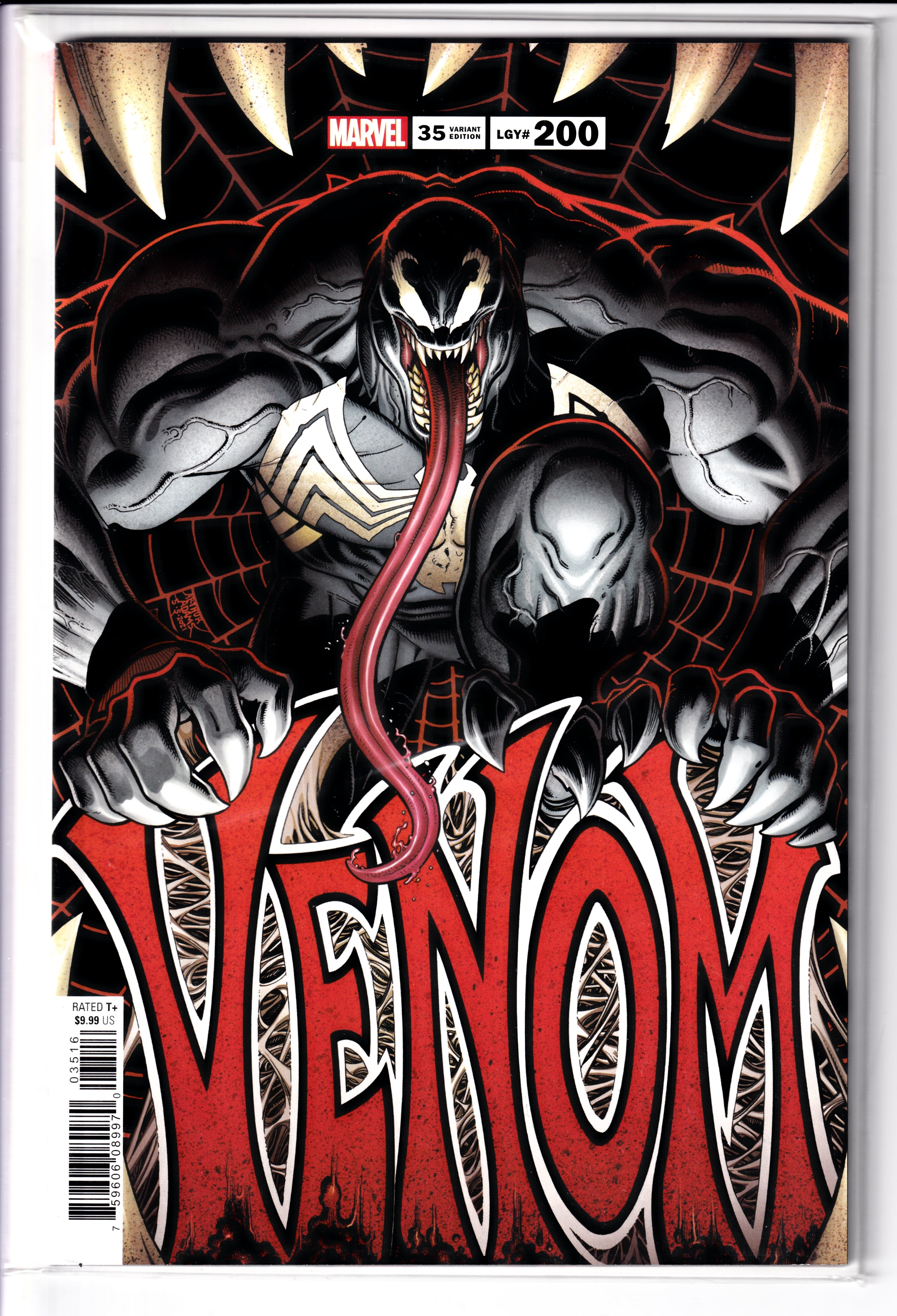 Venom #35 NM Adams Var (9.8) (2021)