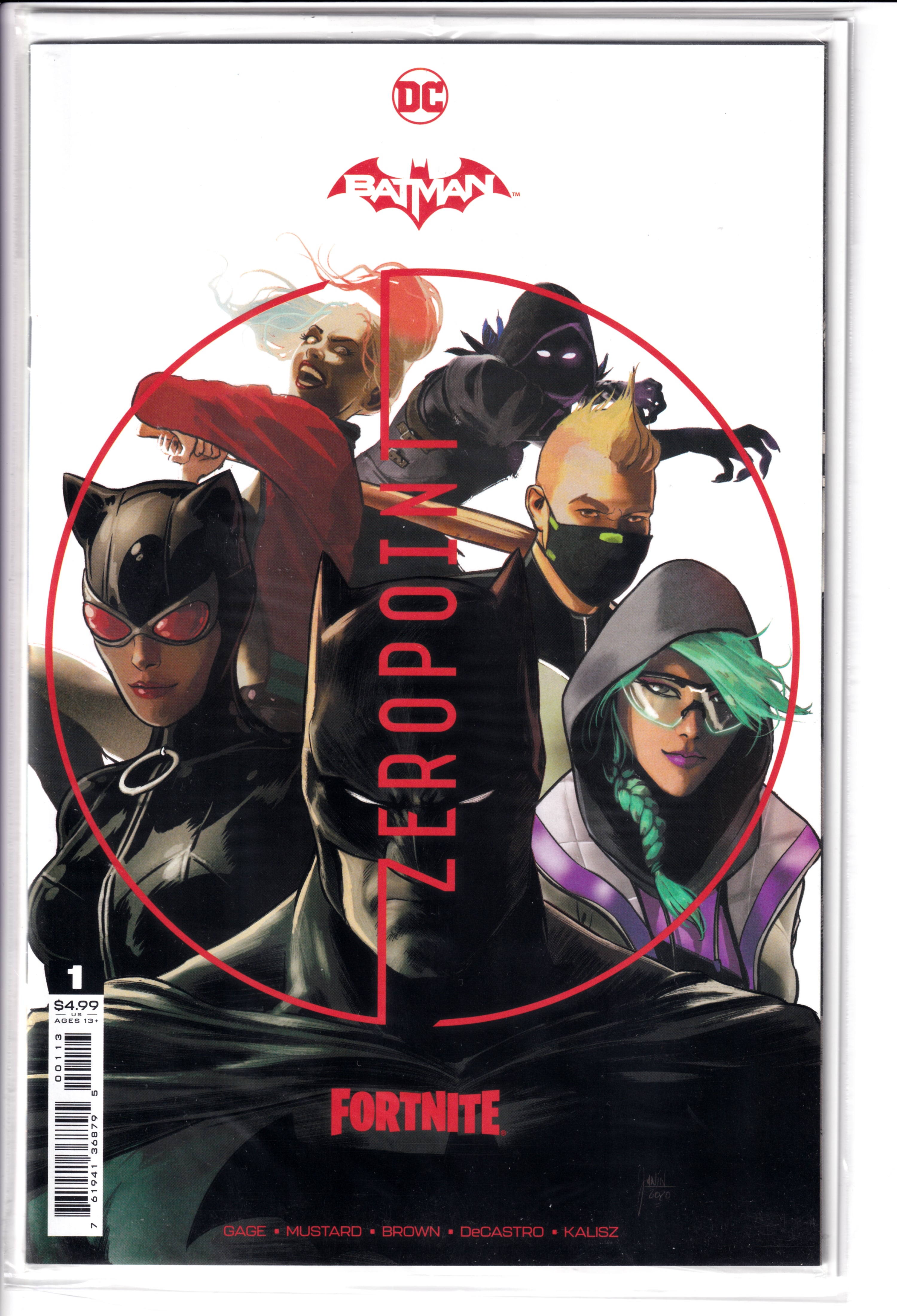 Batman Fortnite: Zeropoint #1 3rd Print Sealed NM(9.8) (2021)