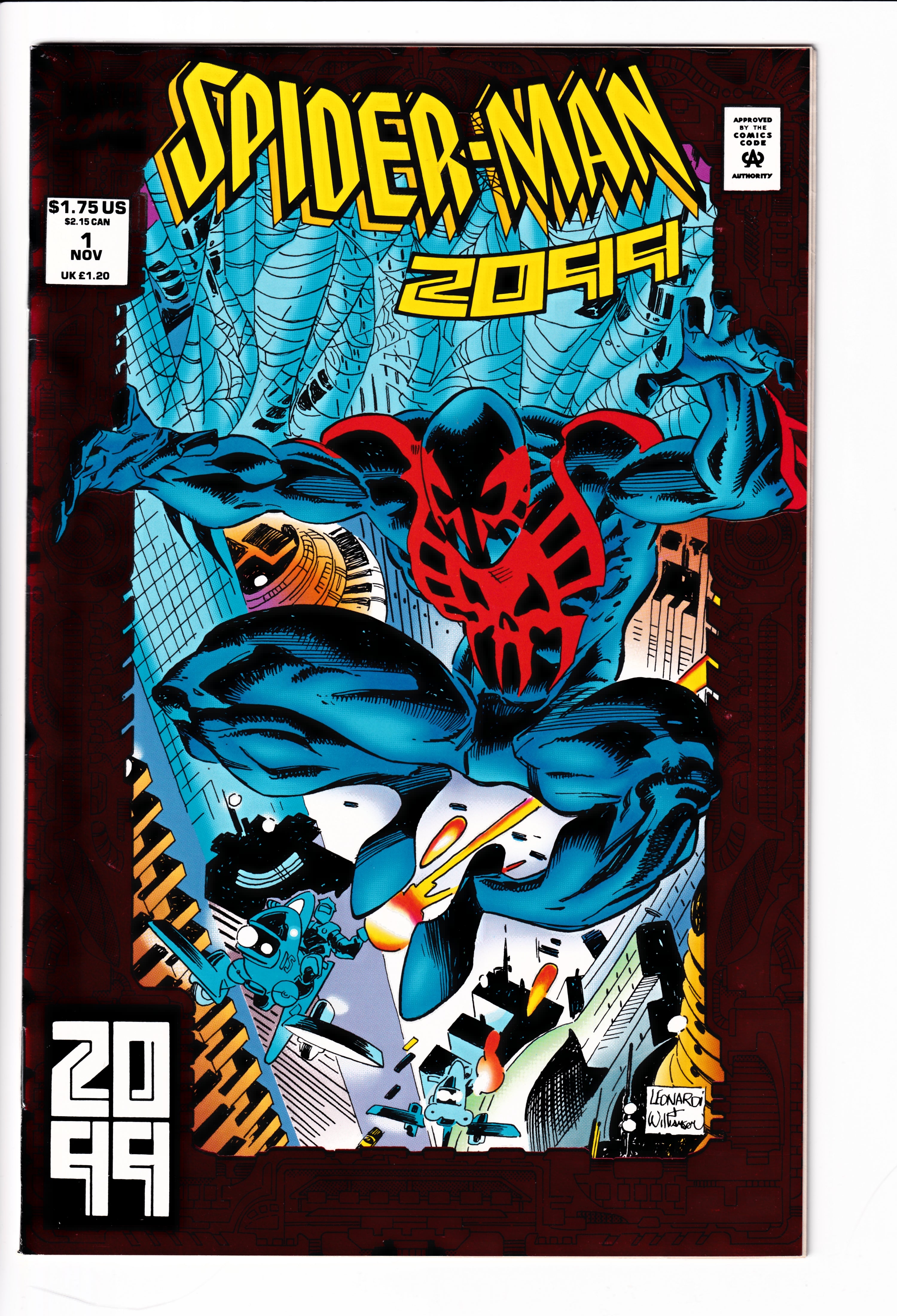 Spider-Man 2099 #1 Direct NM(9.0) (1992)