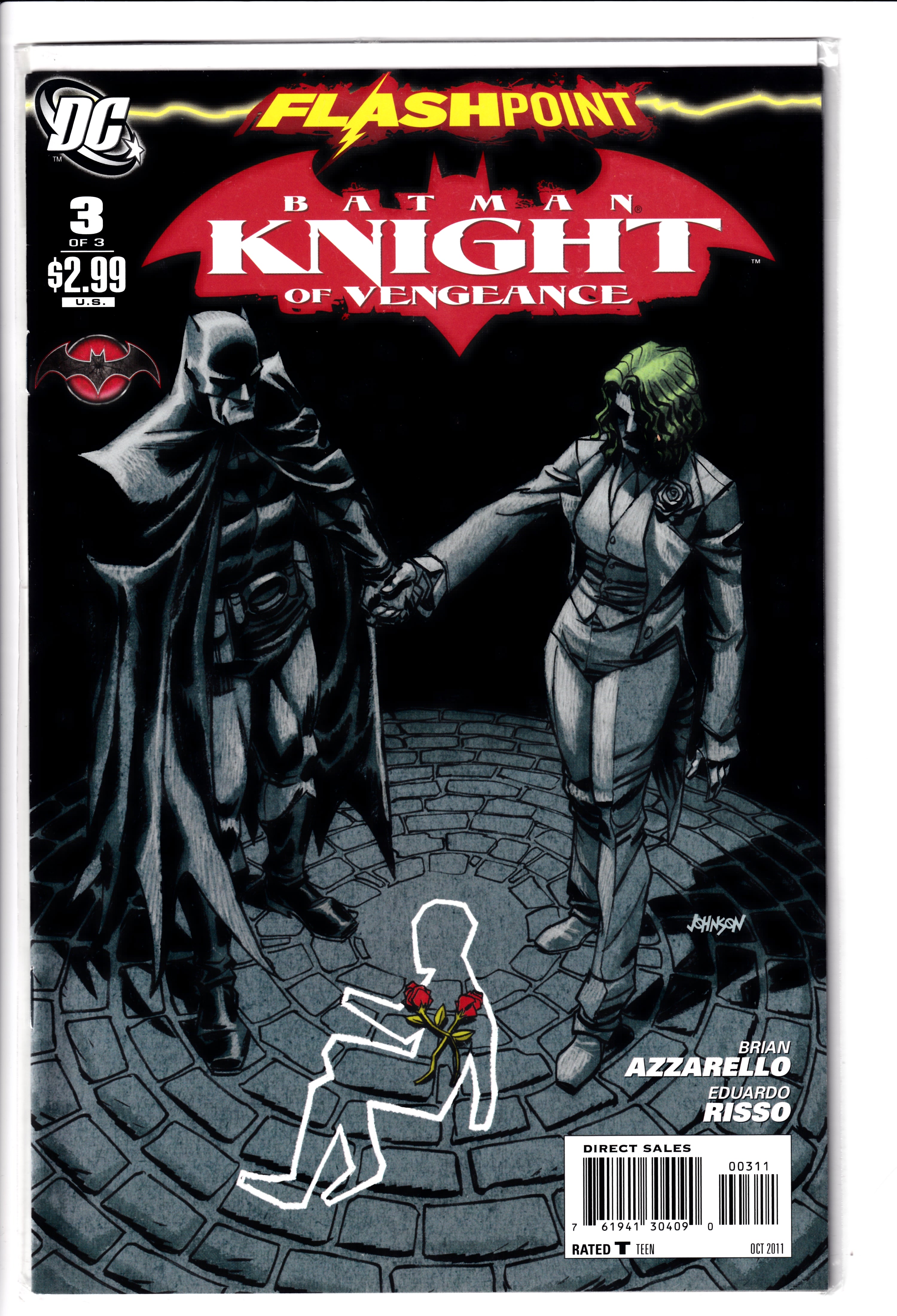 Flashpoint Batman Knights of Vengeance #1-3 Set NM (9.4) (2011)