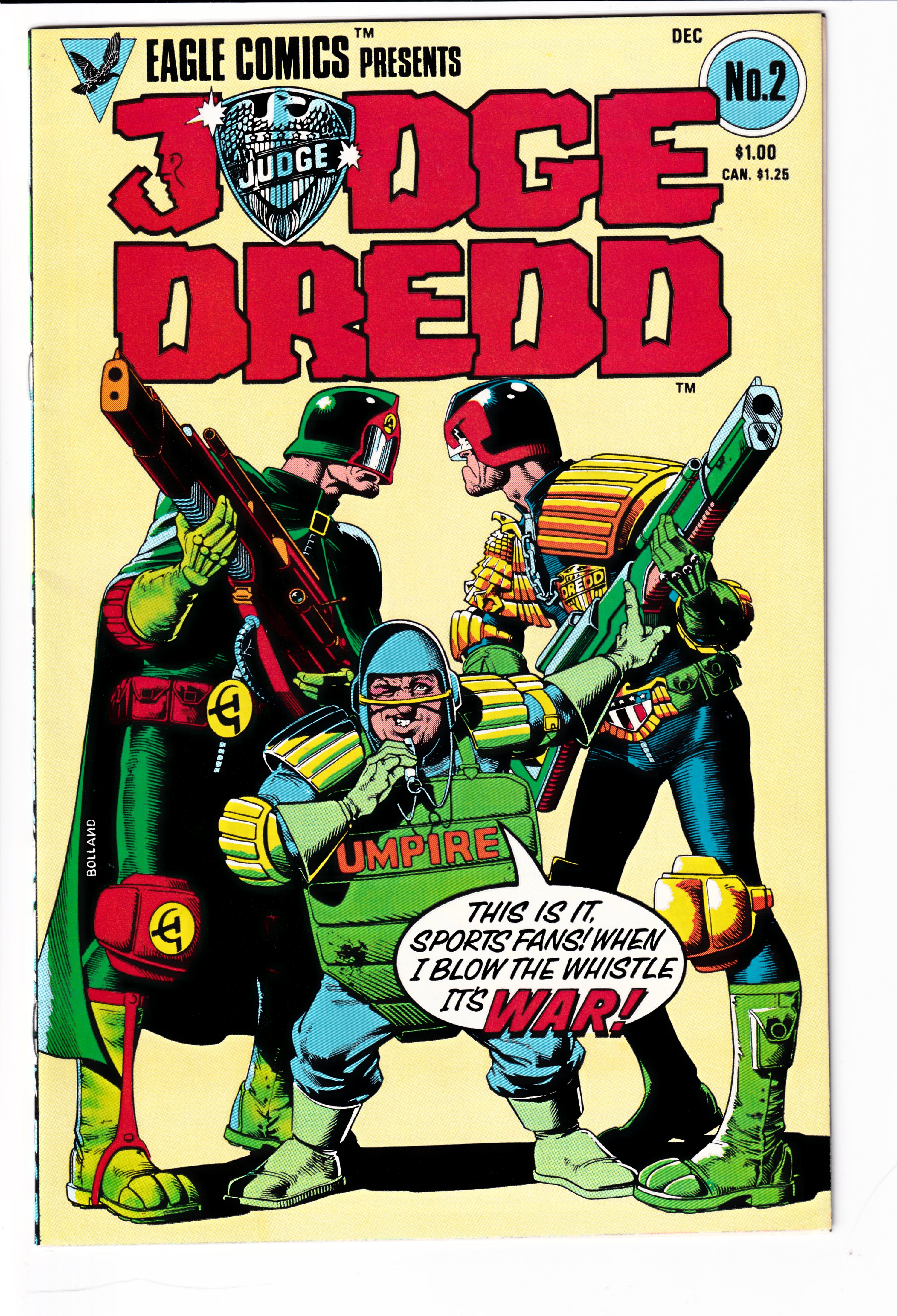 Judge Dredd #2 NM (9.4) (1983)