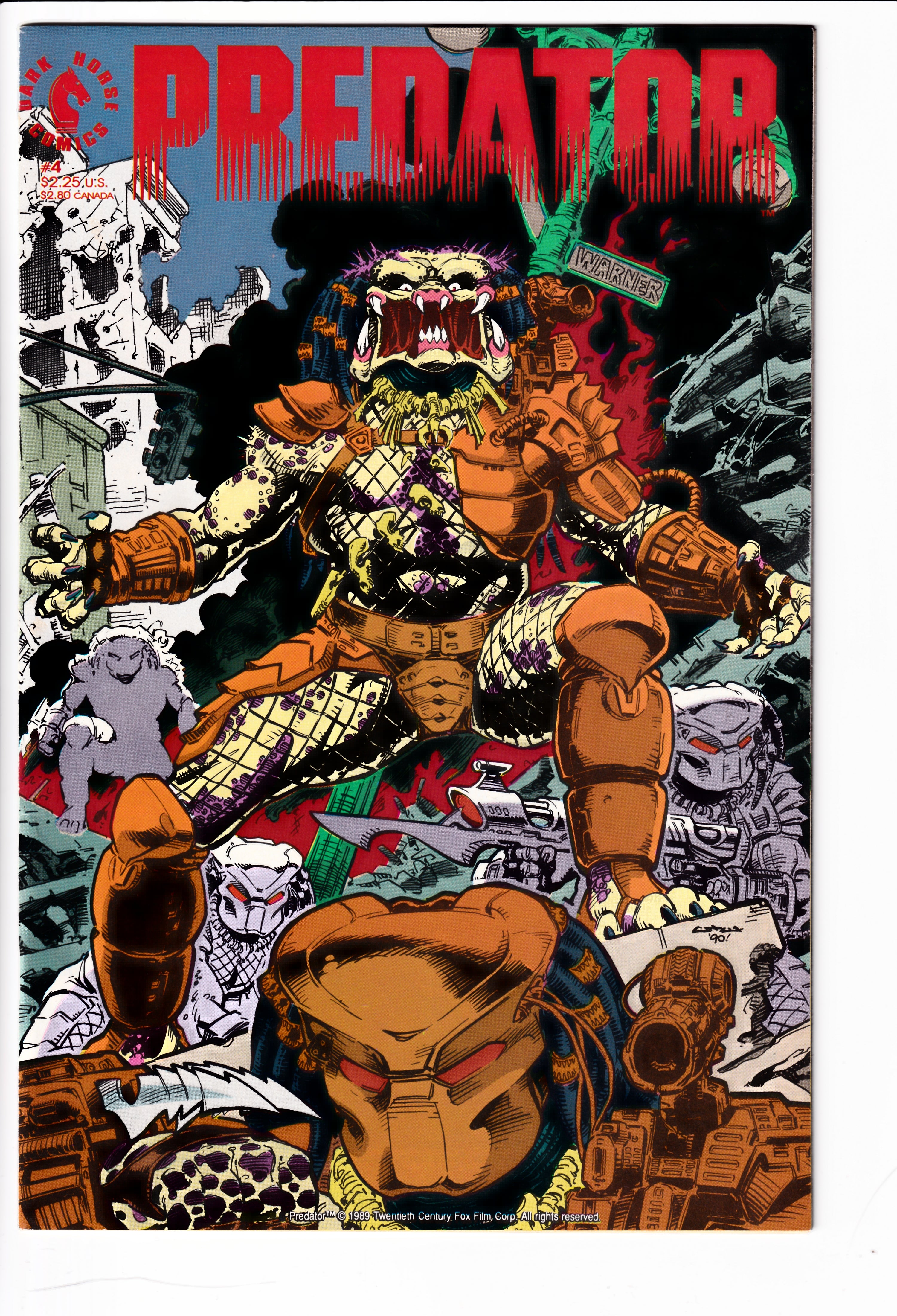 Predator #4 NM (9.4) (1989)