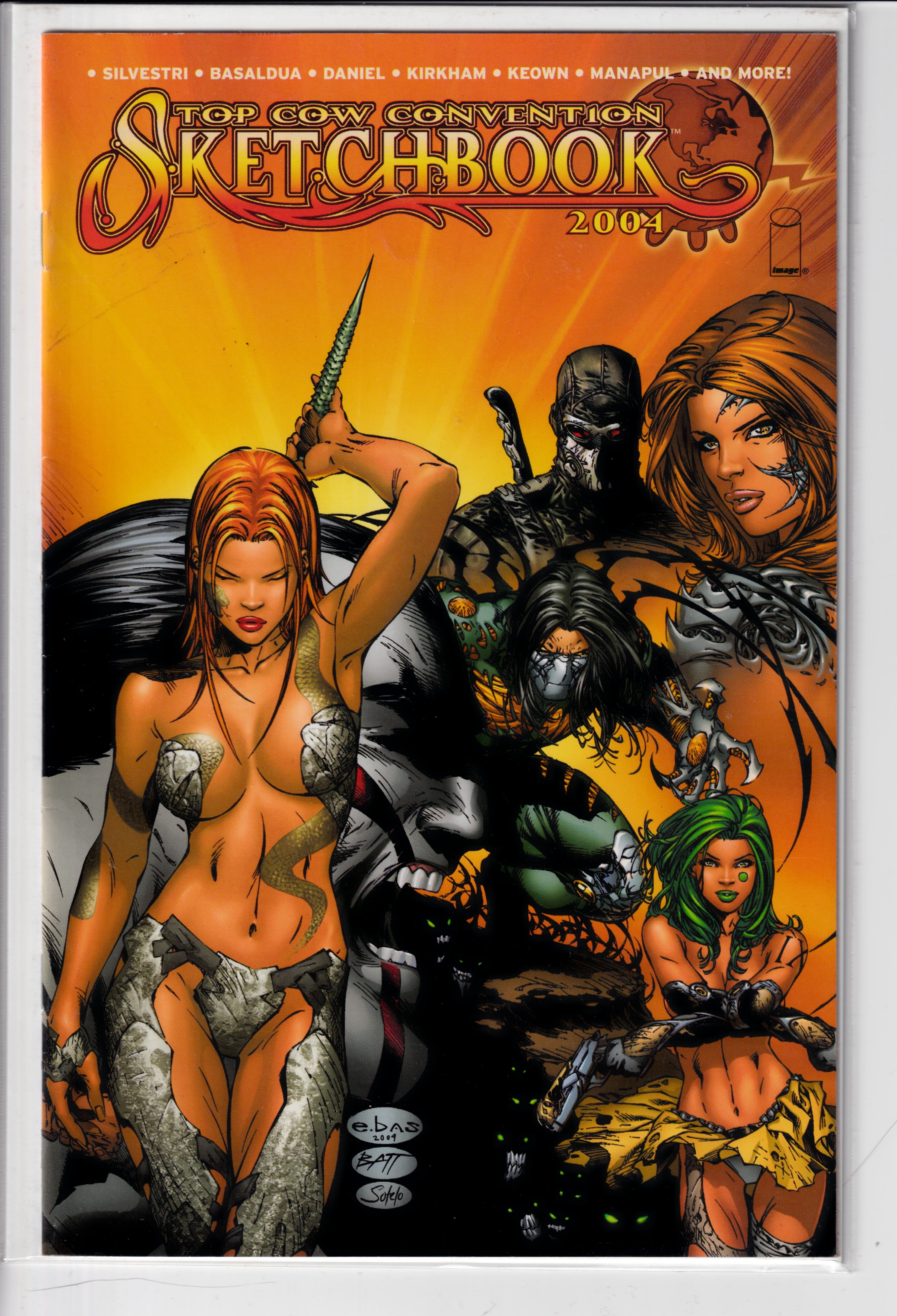 Top Cow Convention Sketchbook 2004 NM (9.4) (2004)
