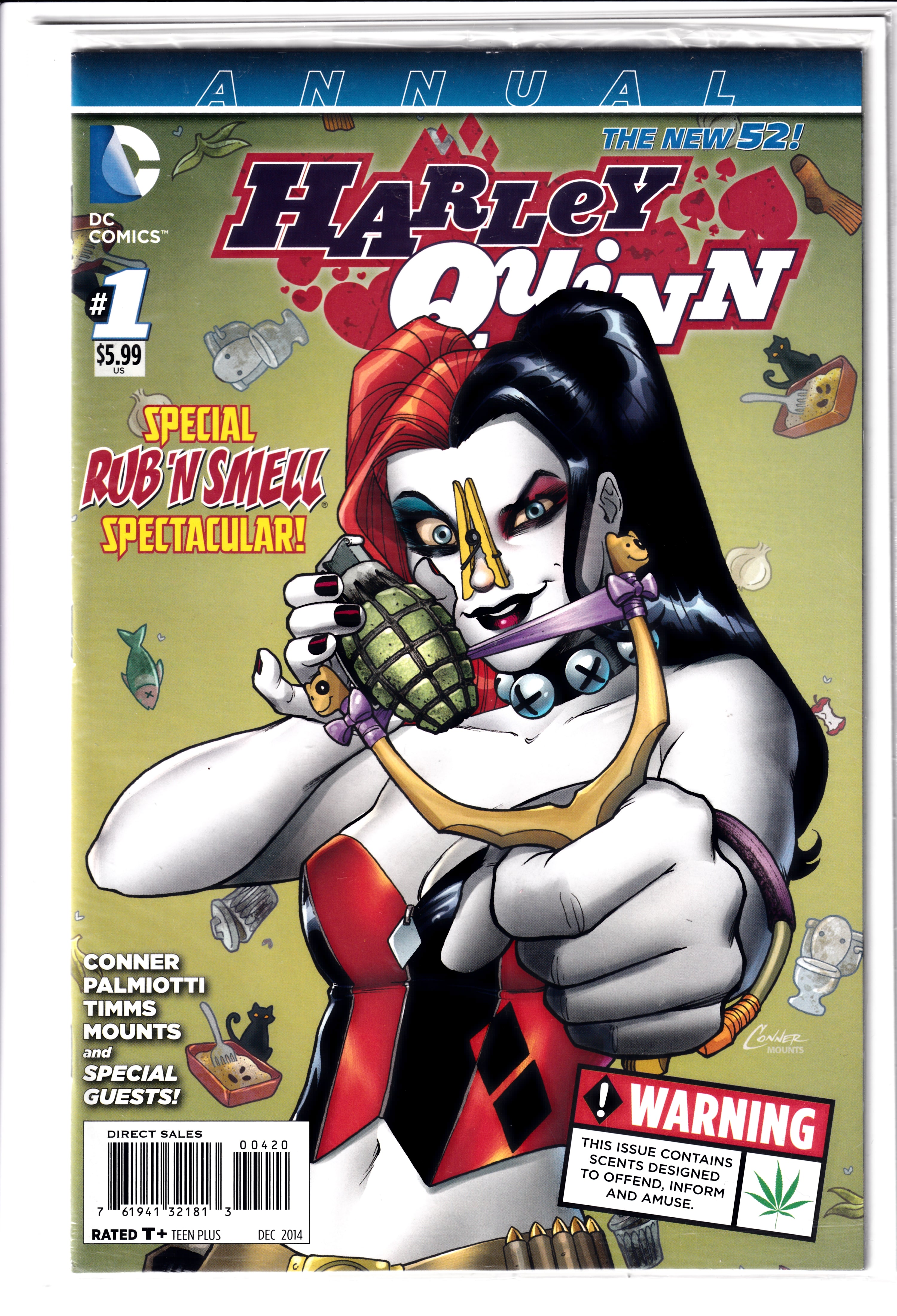 Harley Quinn Annual #1 Sealed Polybag NM(9.8) (2014)