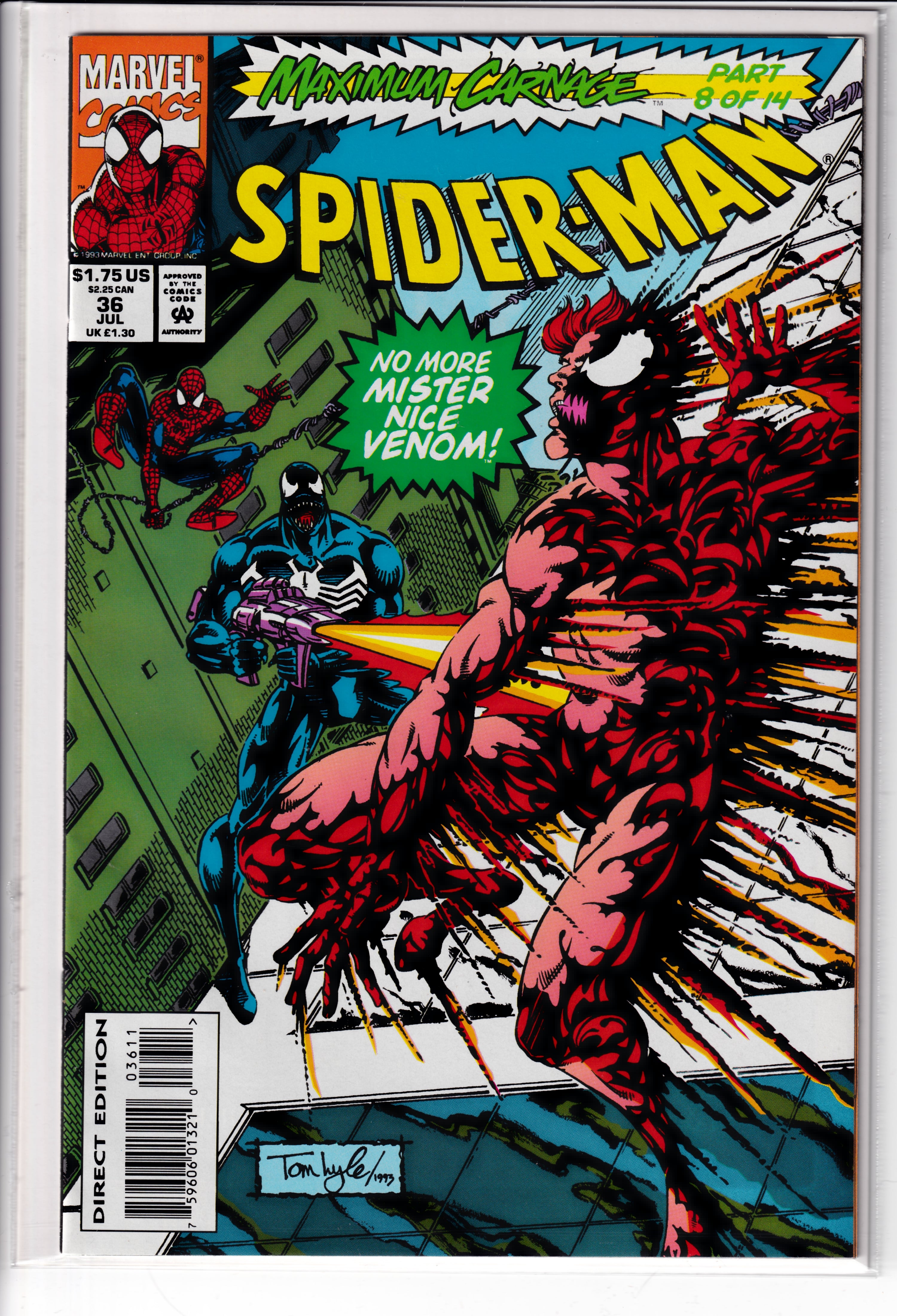 Spider-Man #36 NM (9.2) (1991)