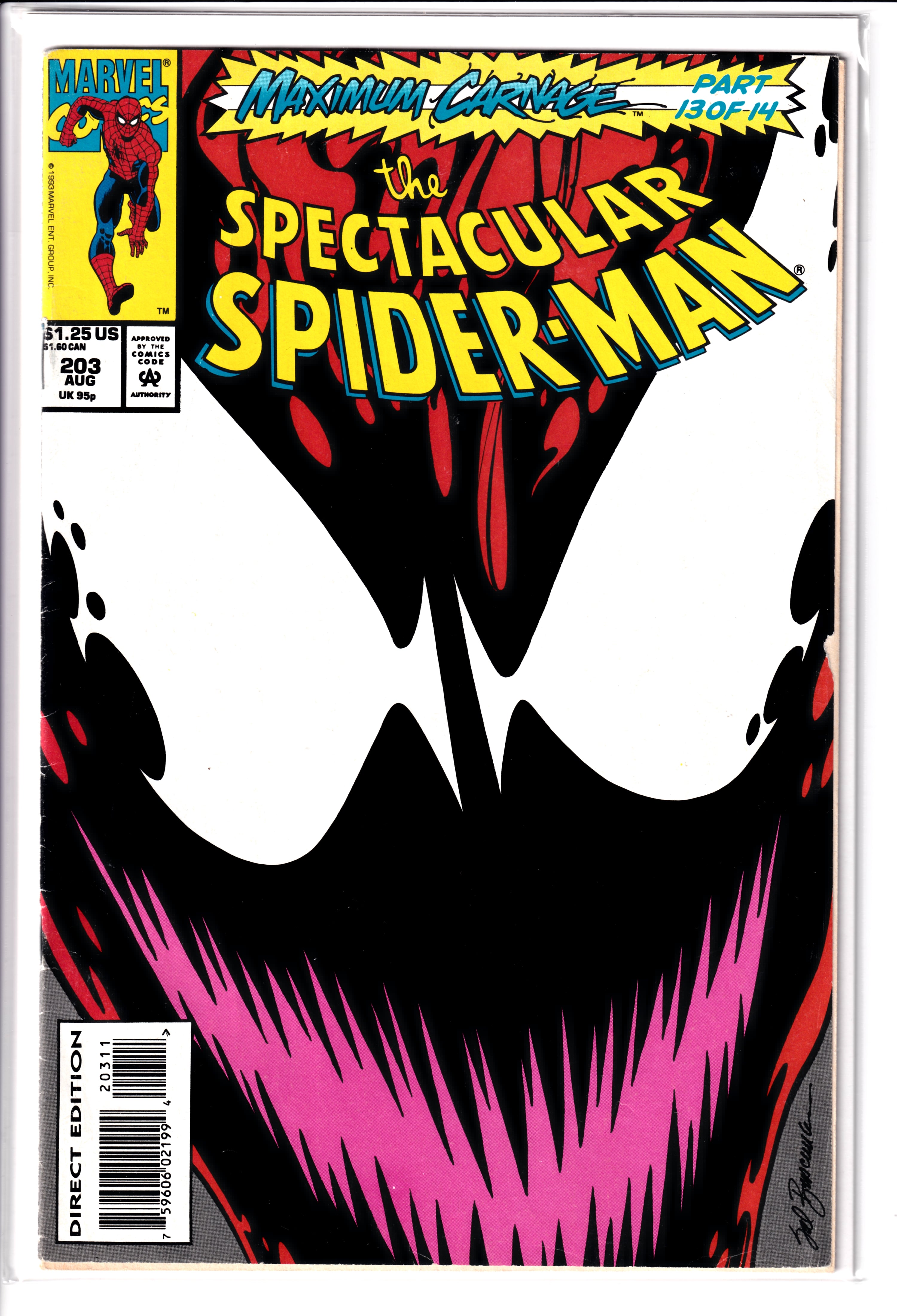 Spectacular Spider-Man #203 Low Grade (1991)
