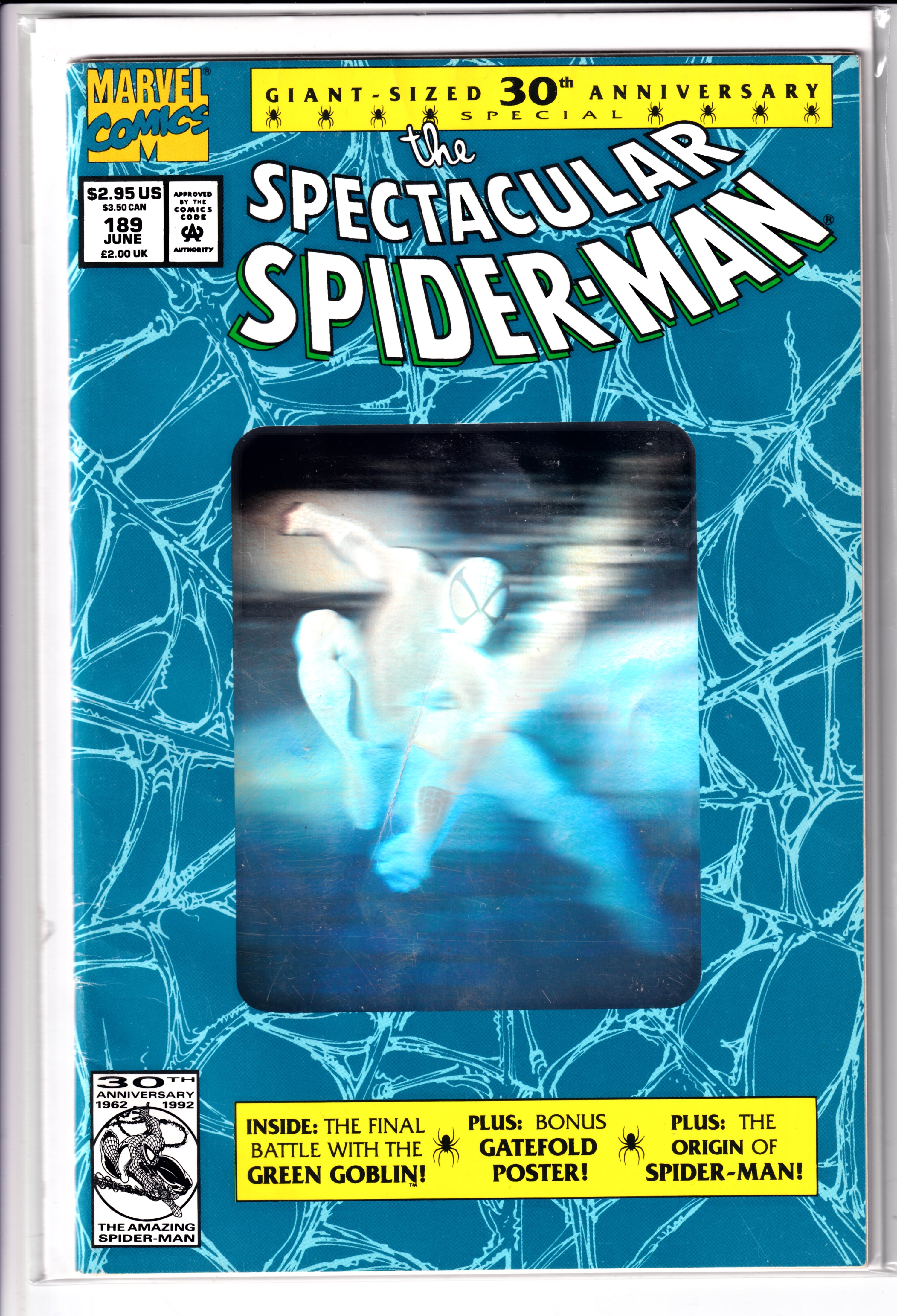 Spectacular Spider-Man #189 Mid Grade (1989)