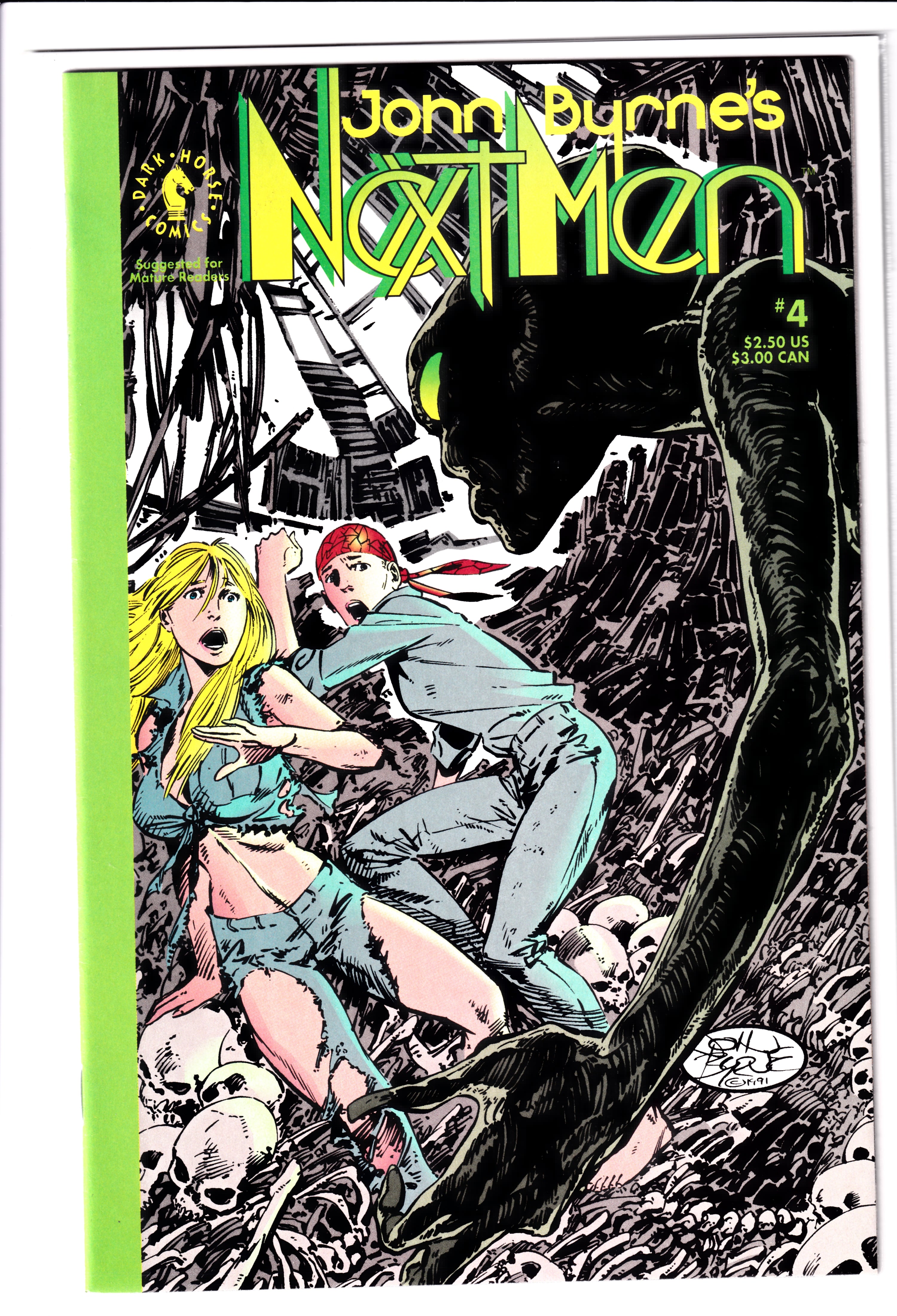 Next Men #4 NM (9.8) (1991)