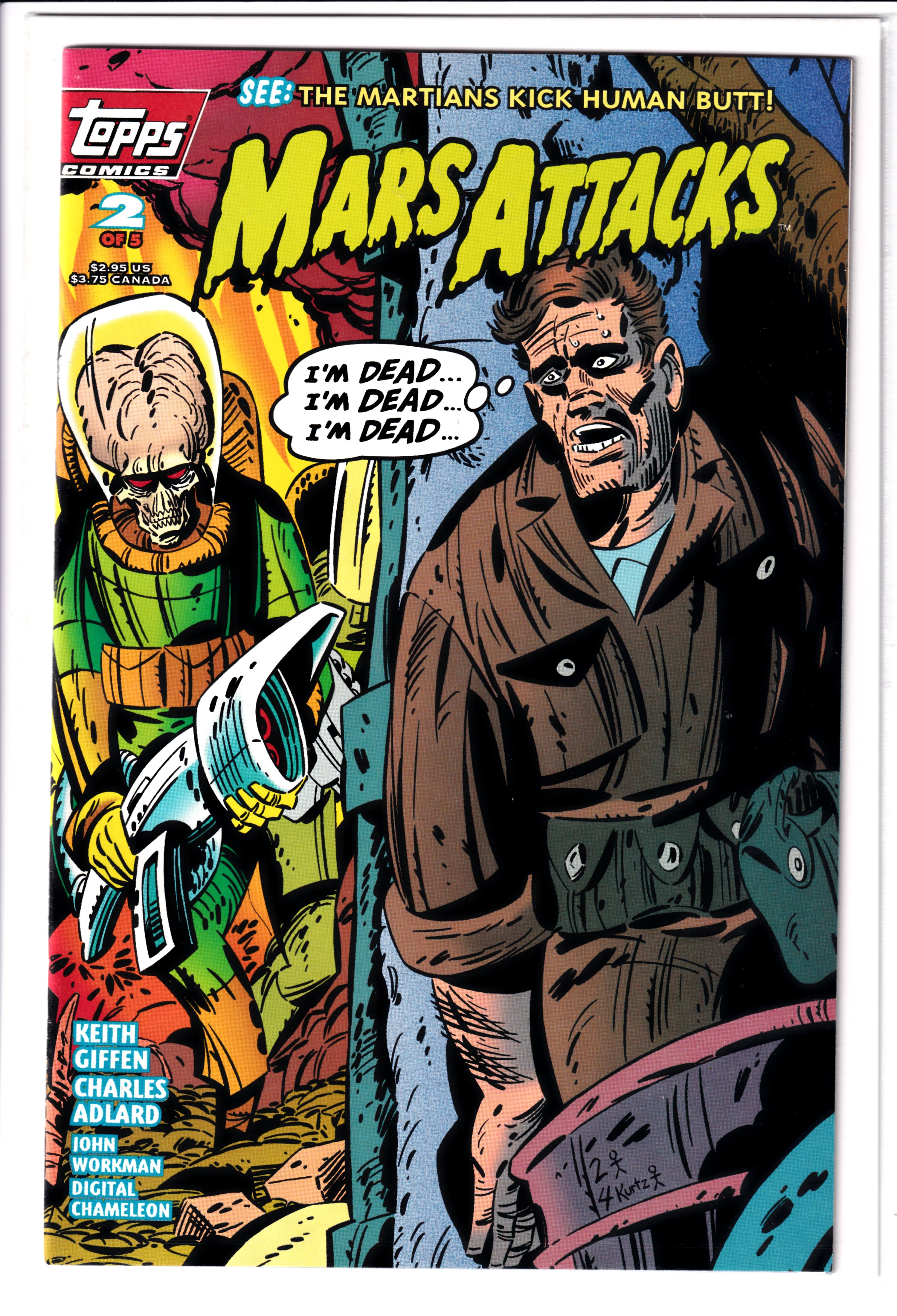Mars Attacks #2 NM(9.6) (1994)