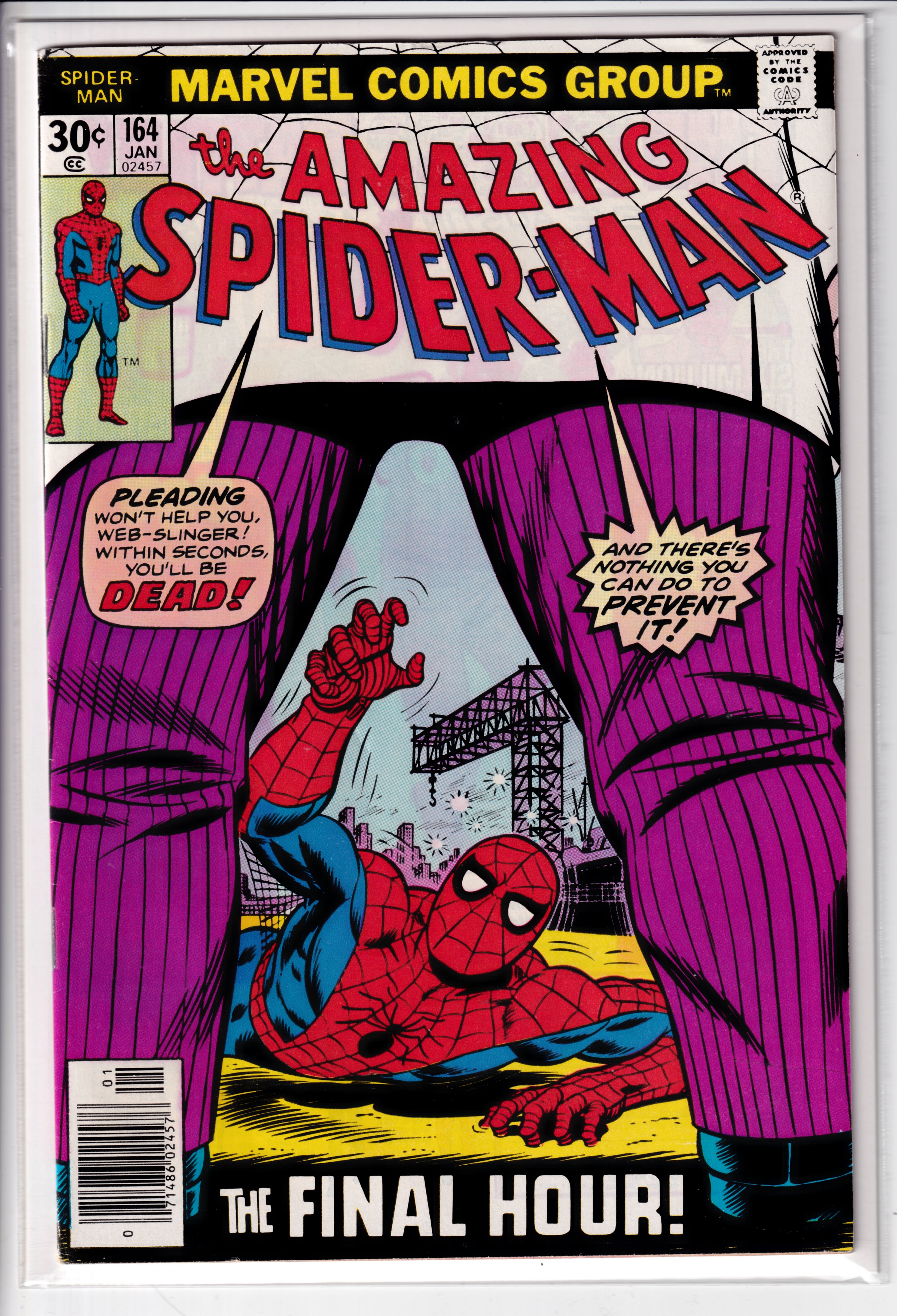 Amazing Spider-Man #164 VF (8.0) (1977)