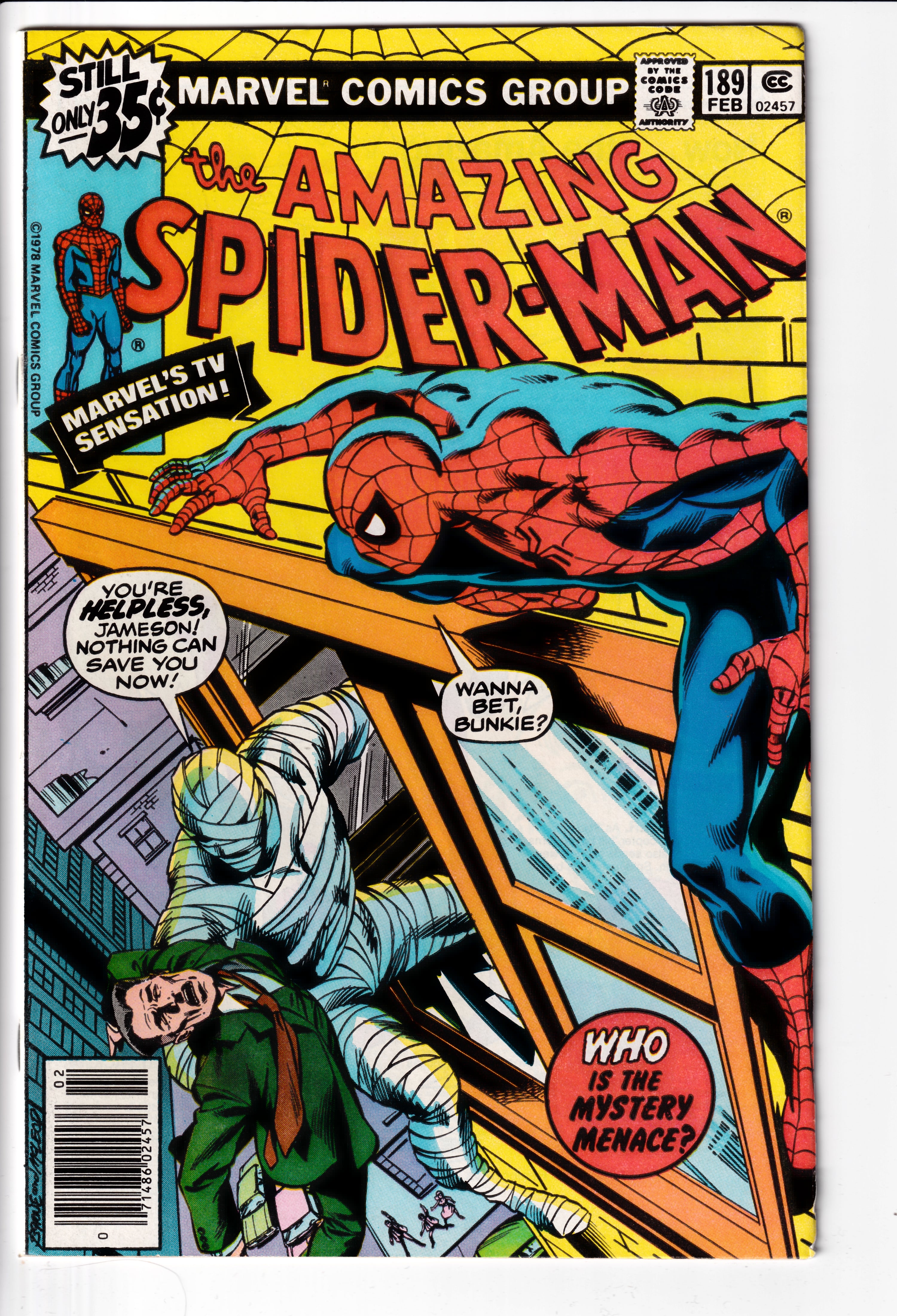 Amazing Spider-Man #189 VF (8.5) (1979)