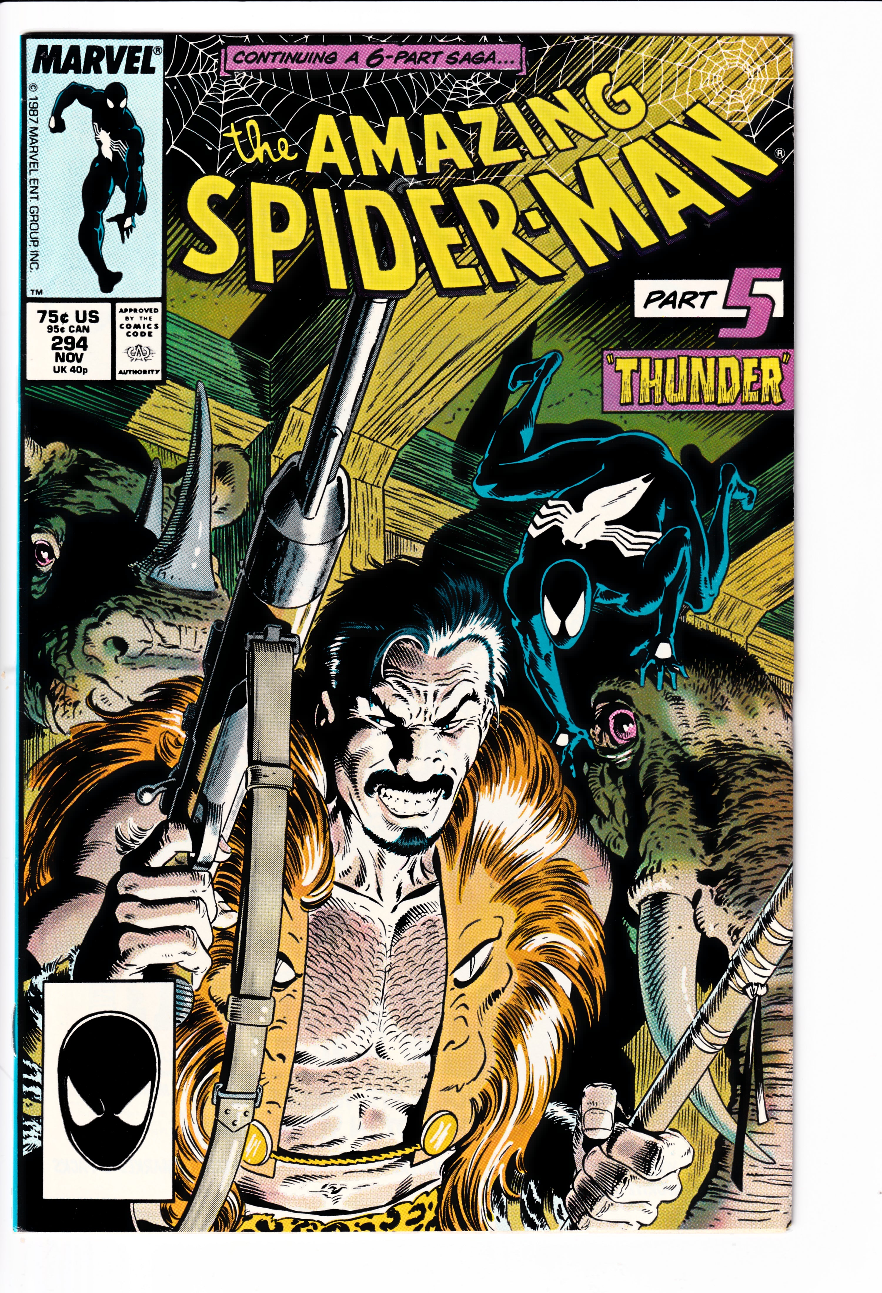 Amazing Spider-Man #294 NM (9.4) (1987)