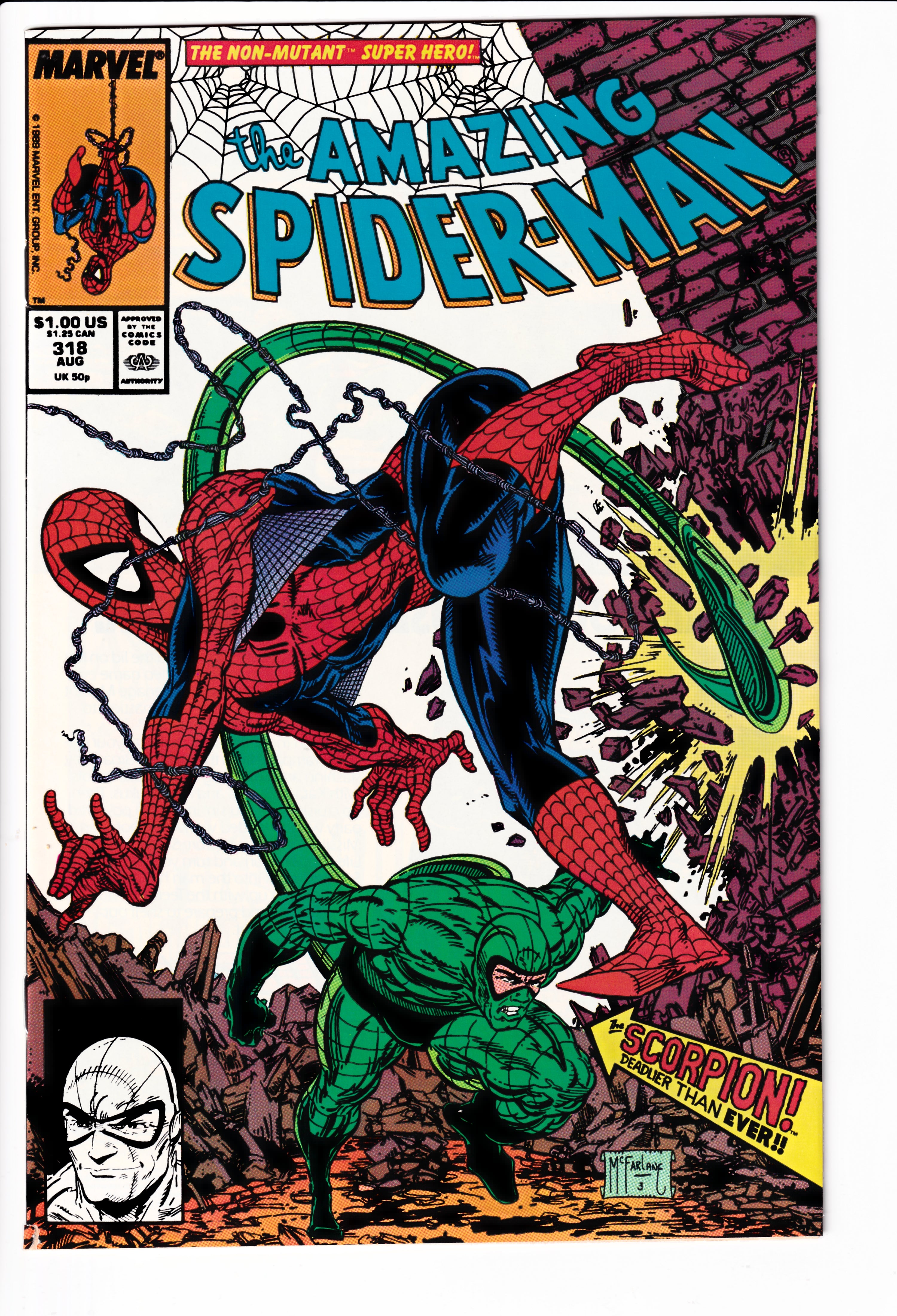 Amazing Spider-Man #318 NM (9.4) (1989)