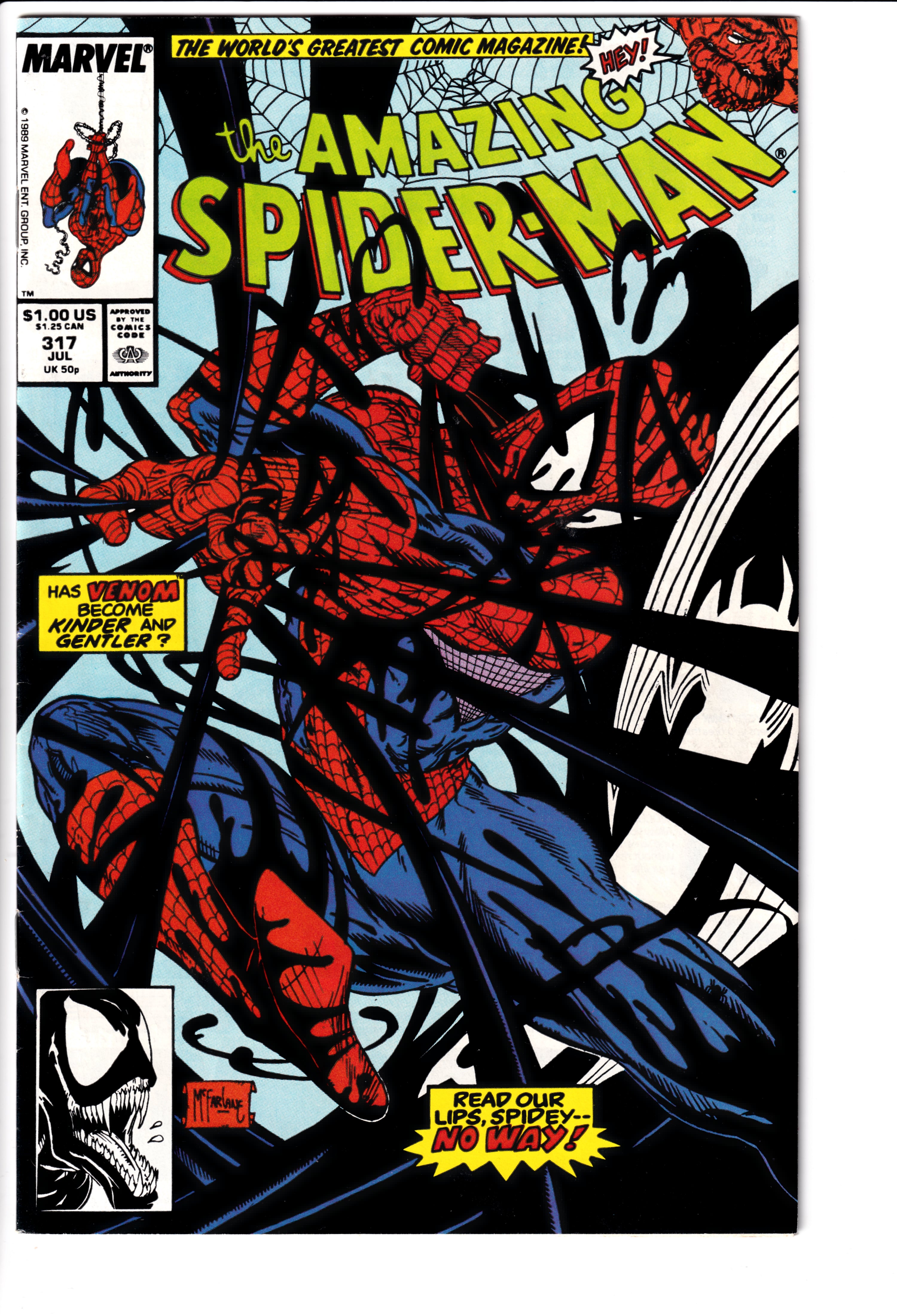 Amazing Spider-Man #317 NM (9.0) (1989)