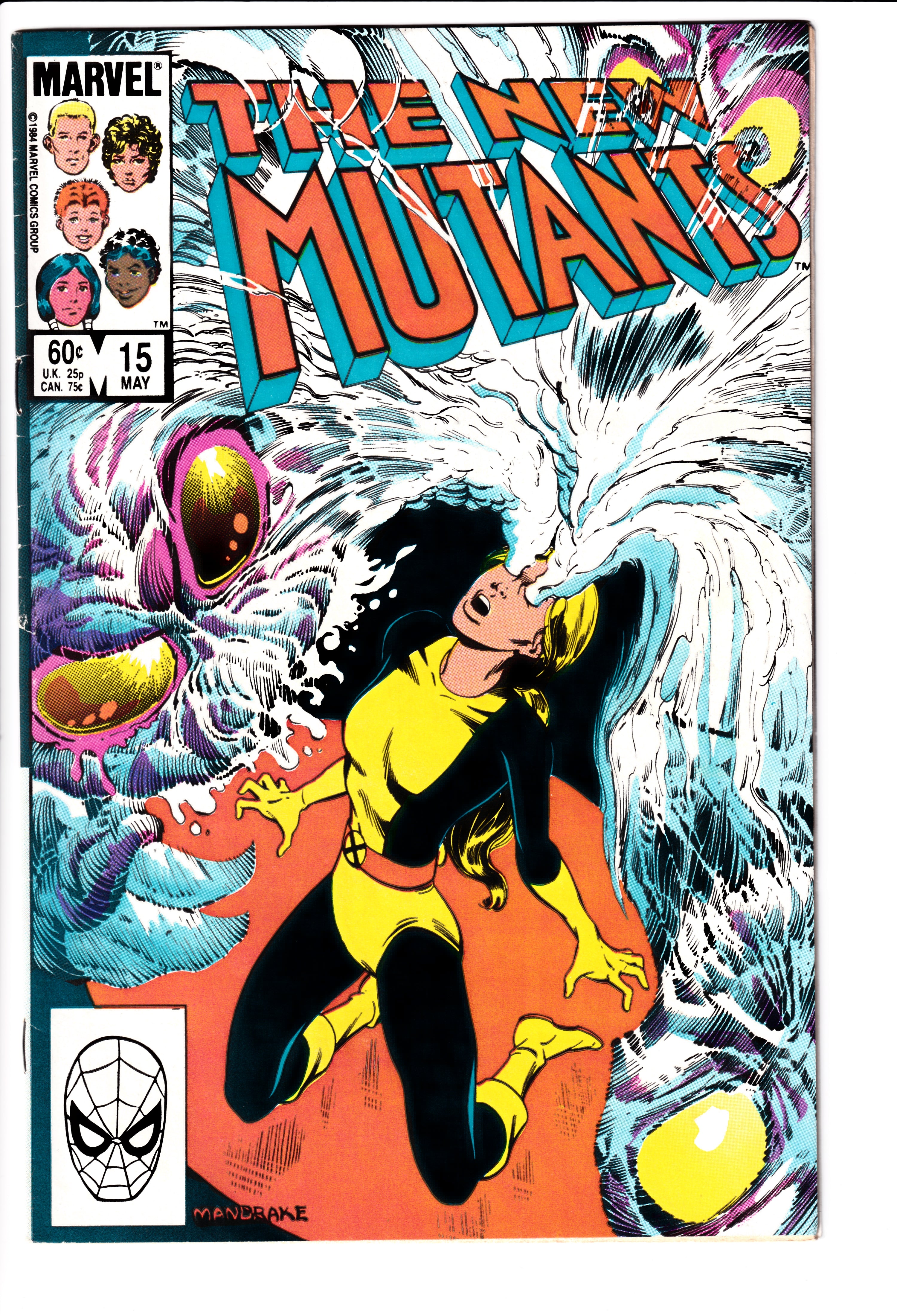 New Mutants #15 VF (8.0) (1984)