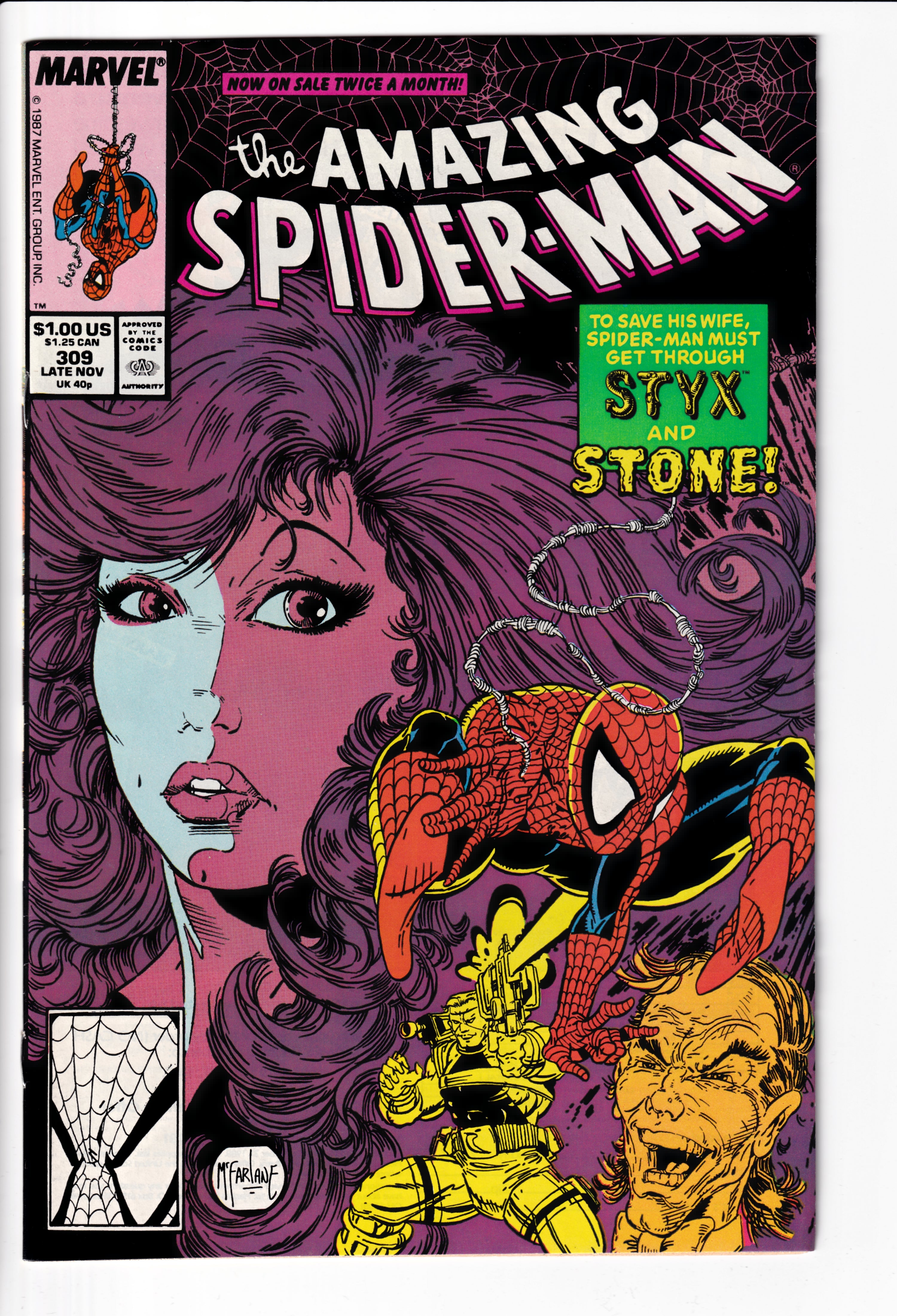 Amazing Spider-Man #309 NM (9.2) (1988)