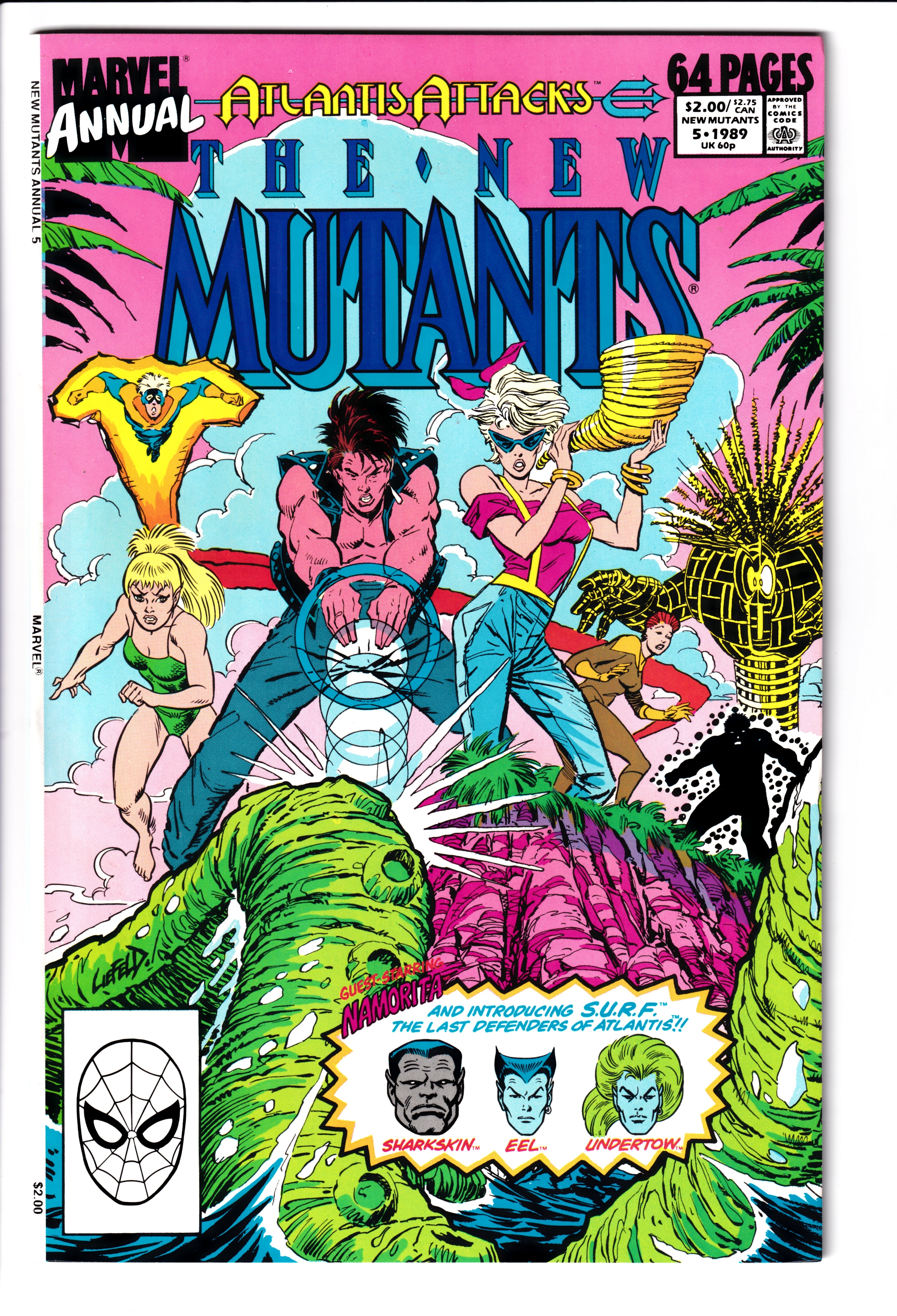 New Mutants Annual #5 NM (9.2) (1989)