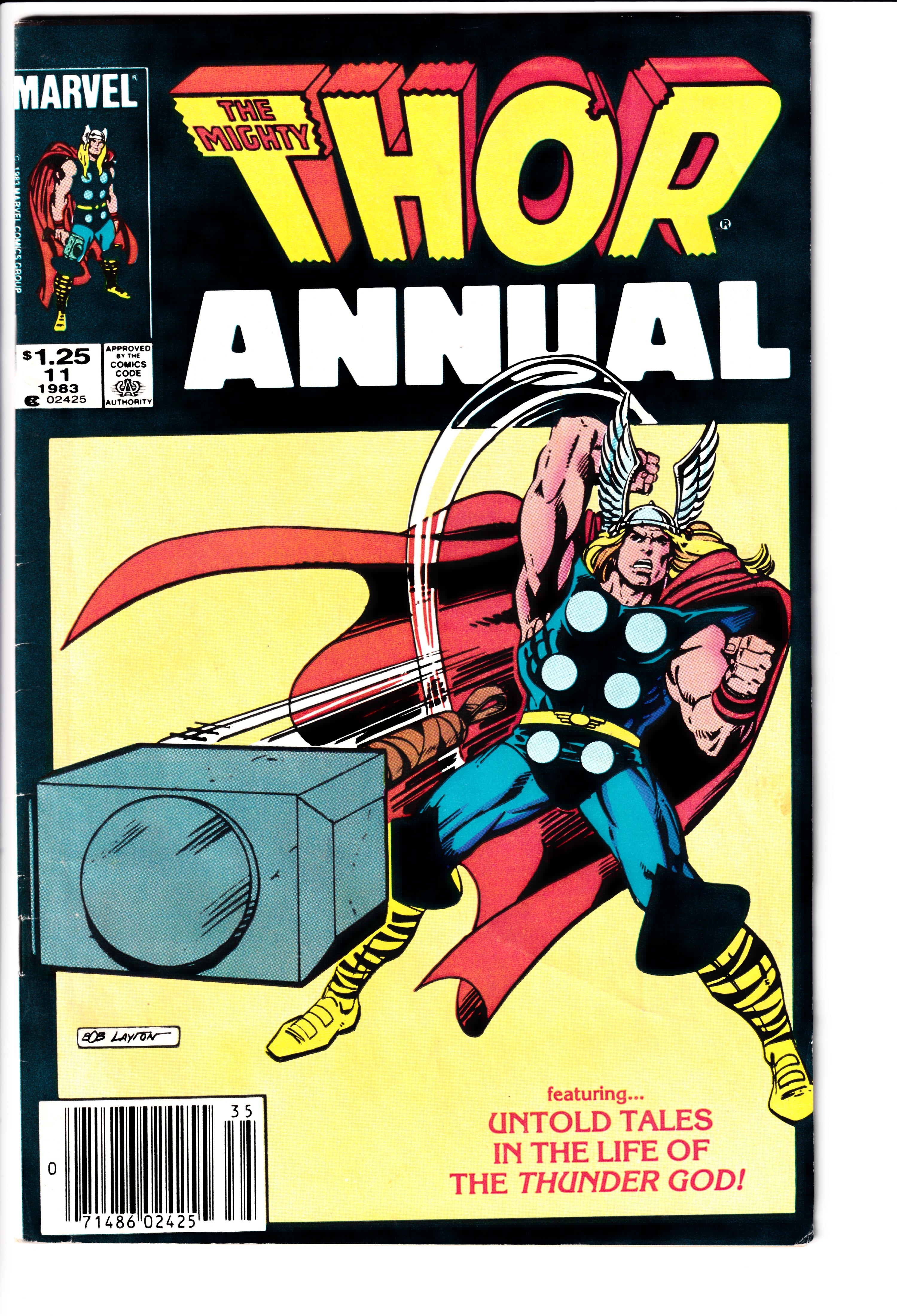 Thor Annual #11 Canadian Price Variant FN (6.5) (1983)