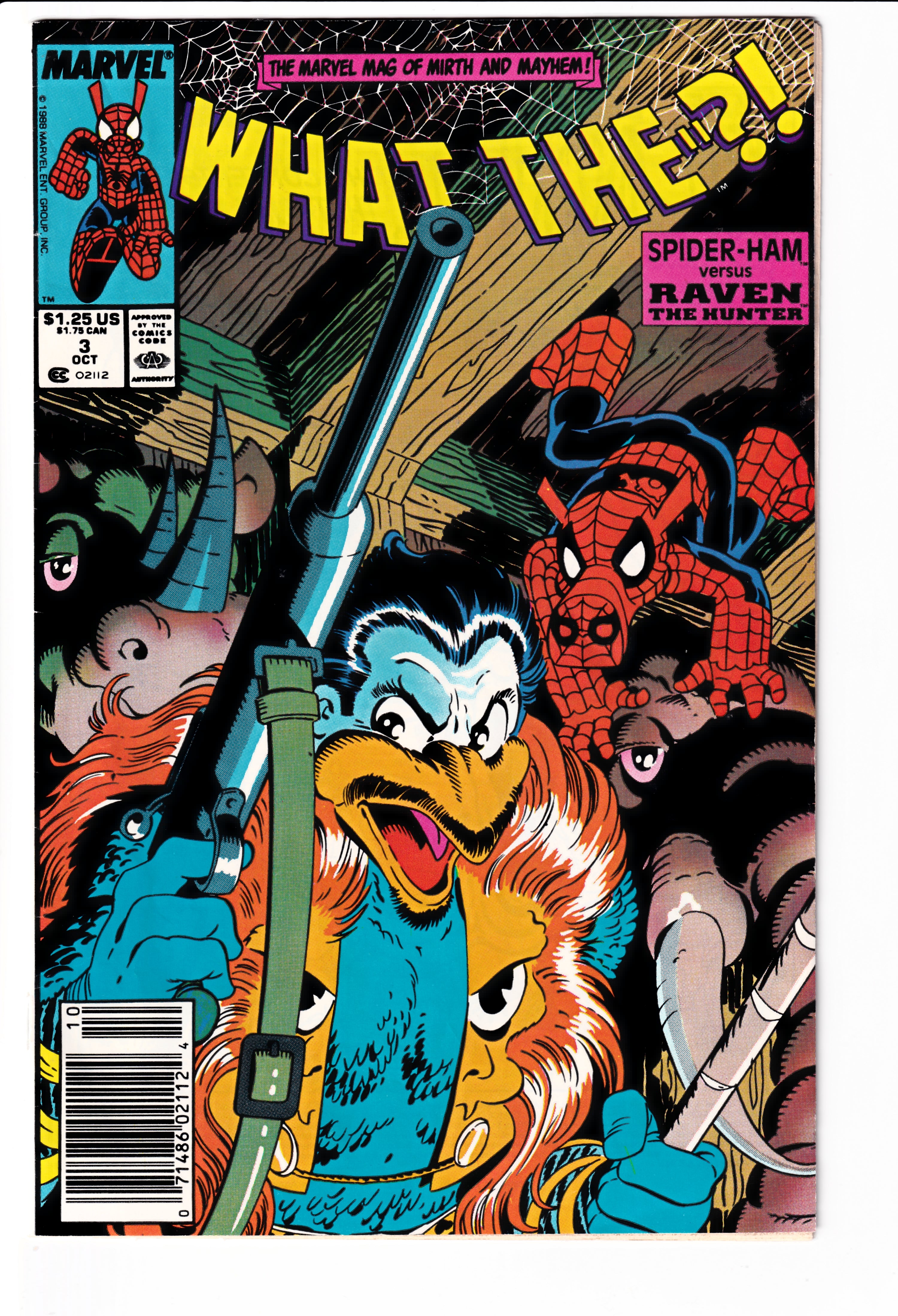 What The--?! #3 Newsstand VF (7.0) (1988)