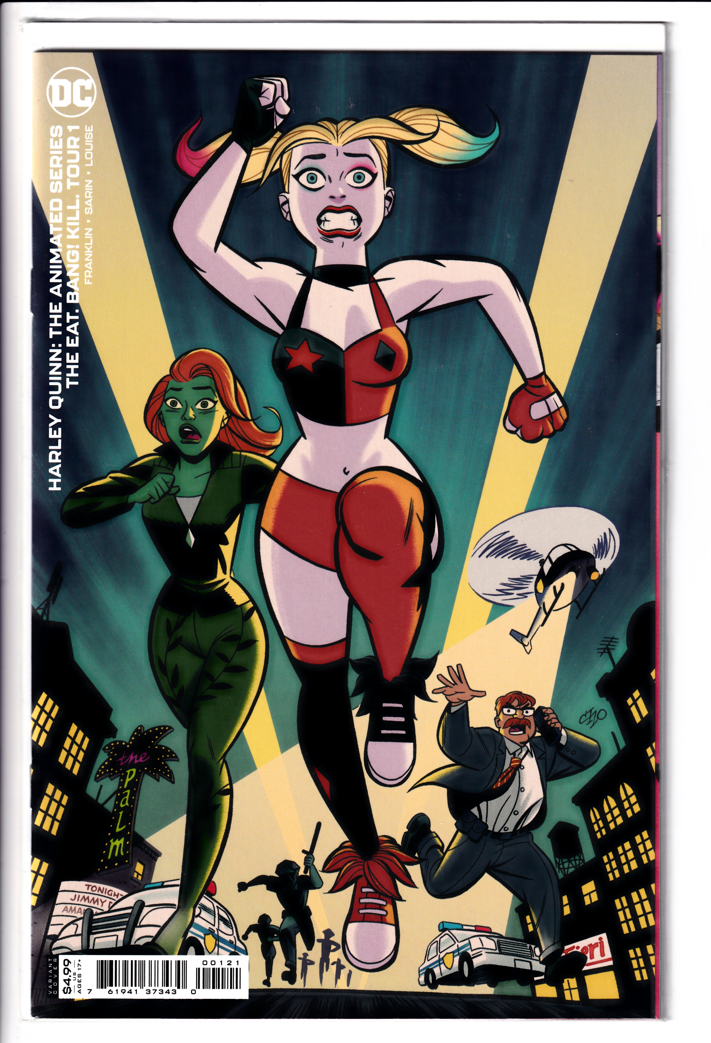 Harley Quinn Animated Series Eat, Bang, Kill Tour #1 Cho Var NM (9.8) (2021)