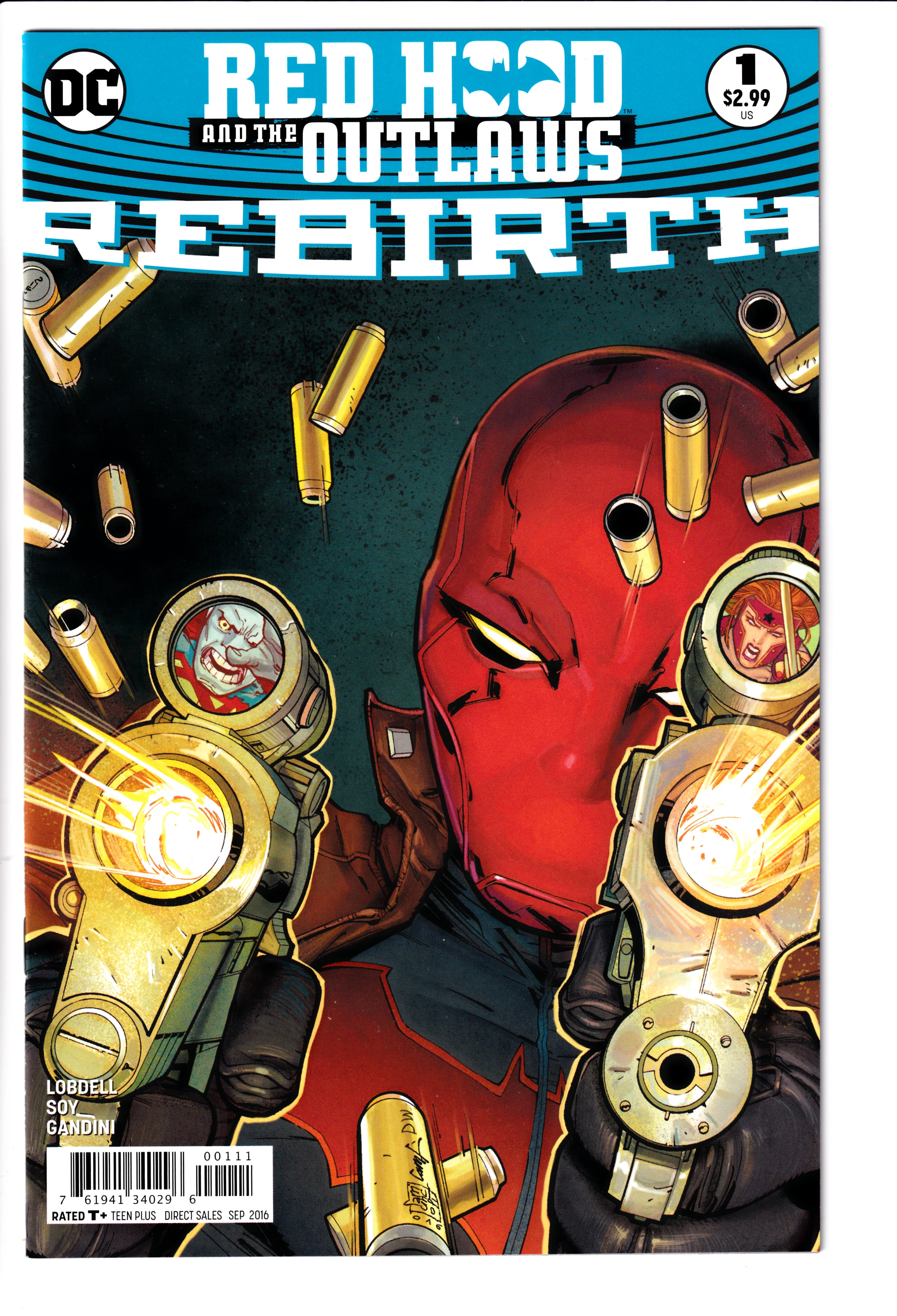 Red Hood and the Outlaws: Rebirth #1 NM (9.8) (2016)